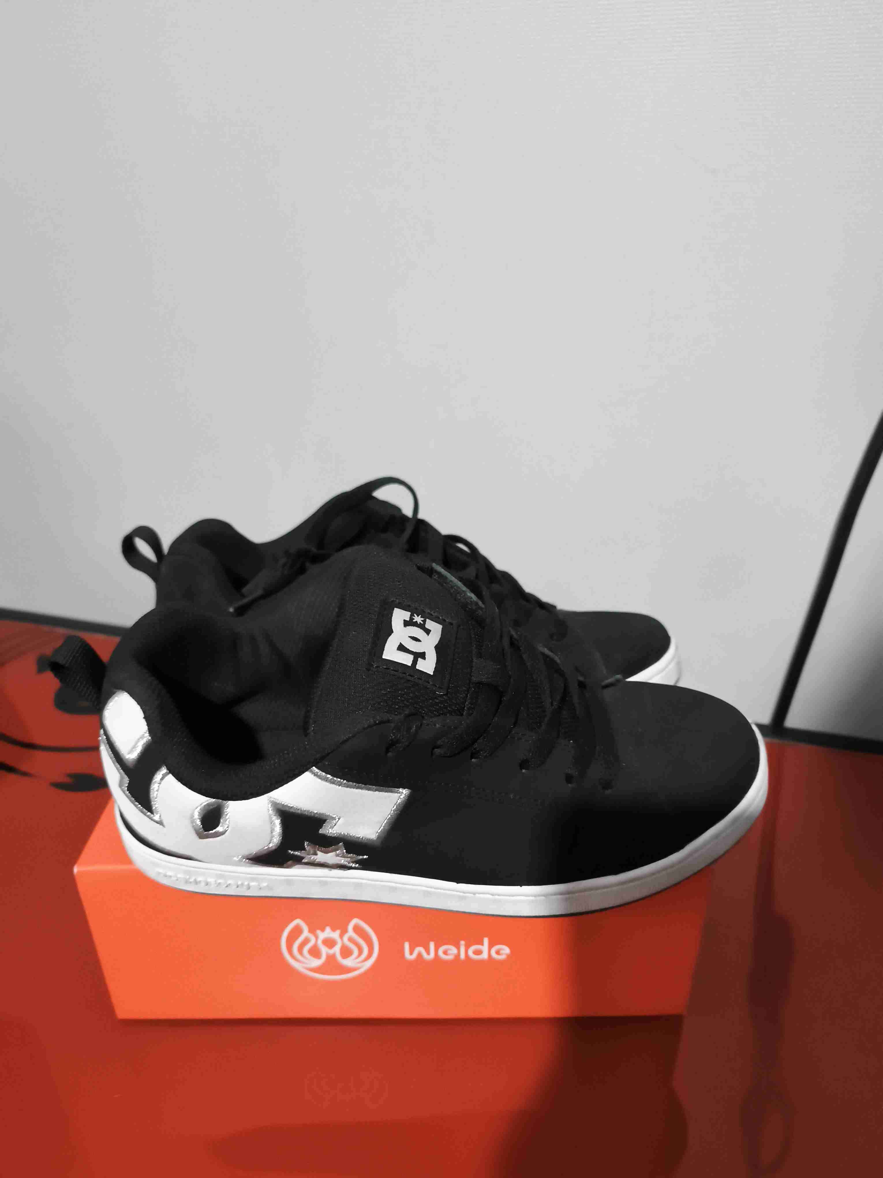 Zapatillas negras DC Shoes adolescentes 39