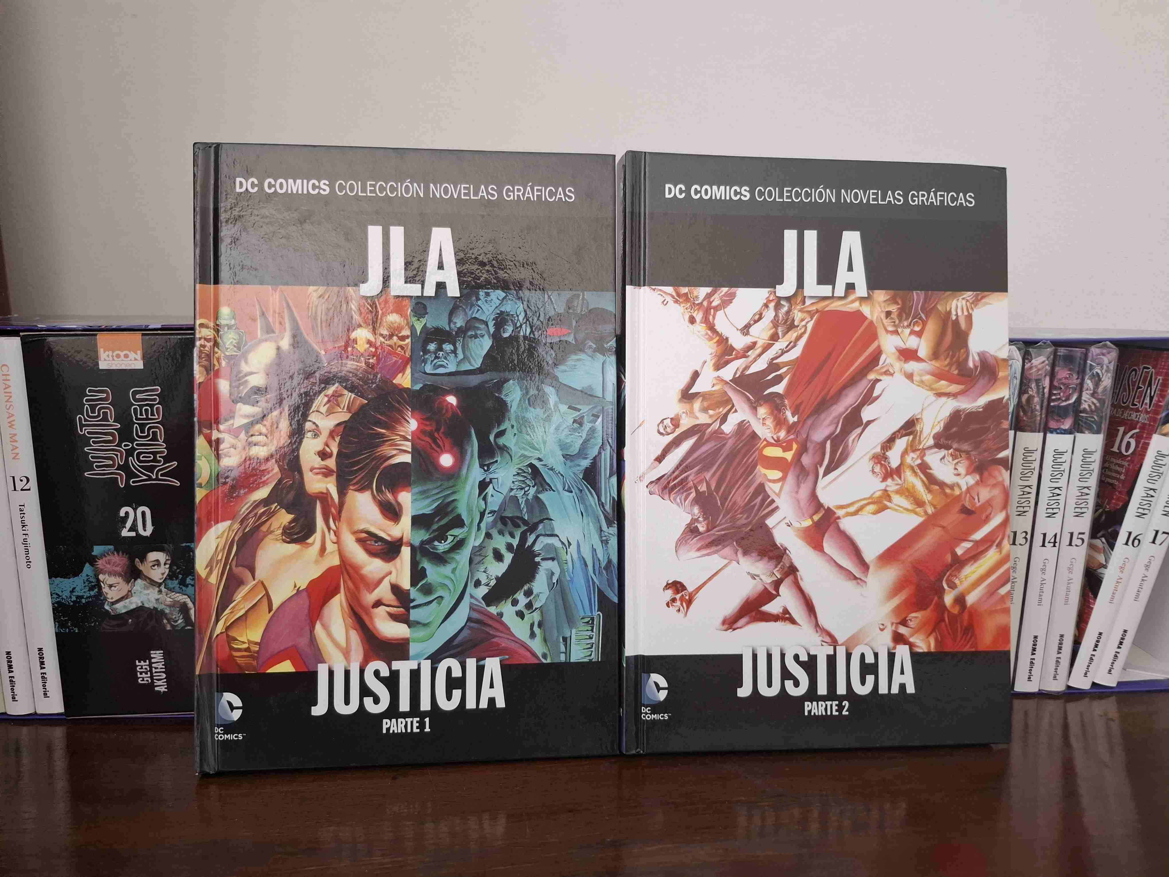 Colección Salvat JLA Justicia Partes 1 y 2