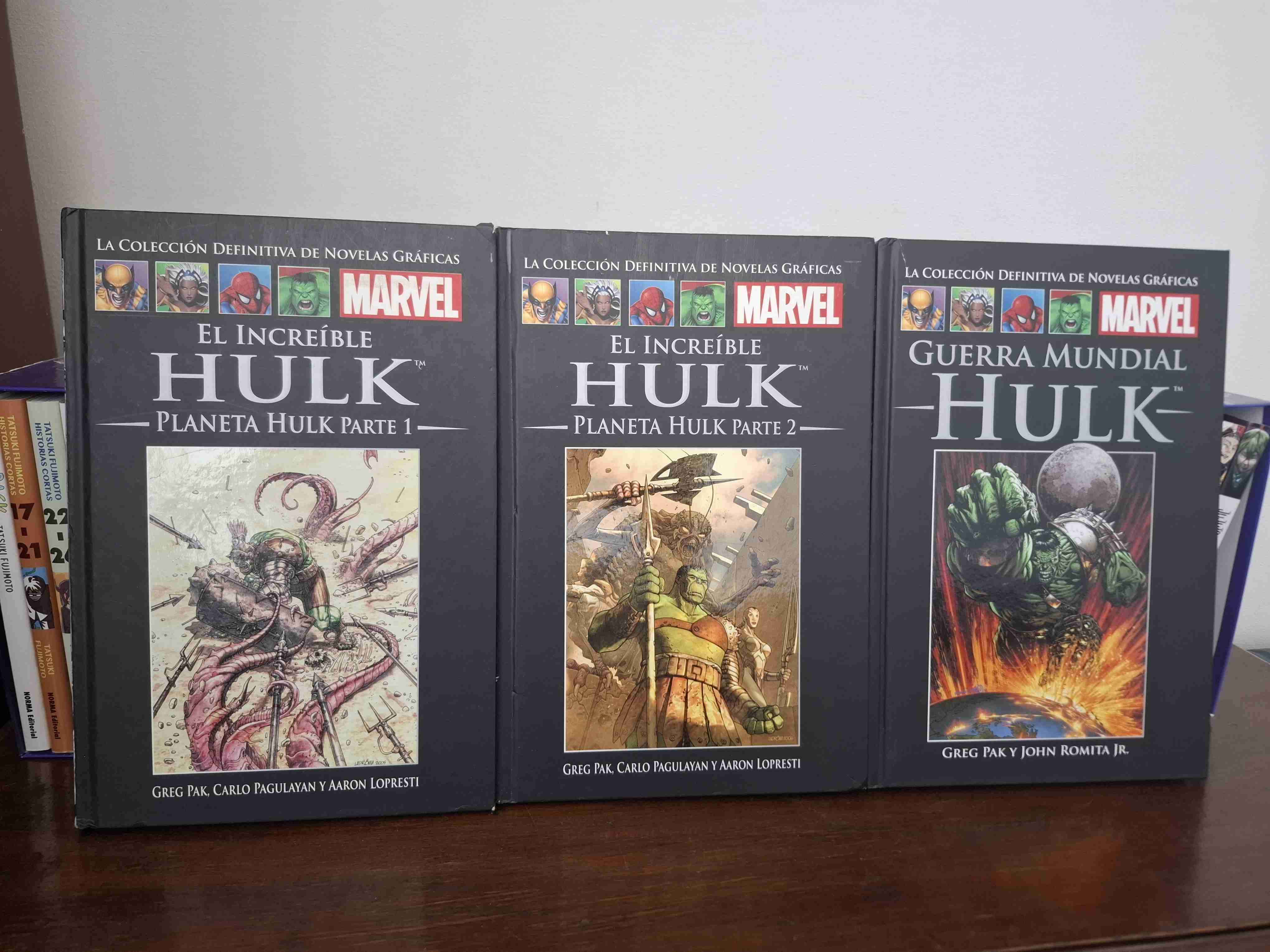 Colección Salvat cómics Guerra Mundial Hulk