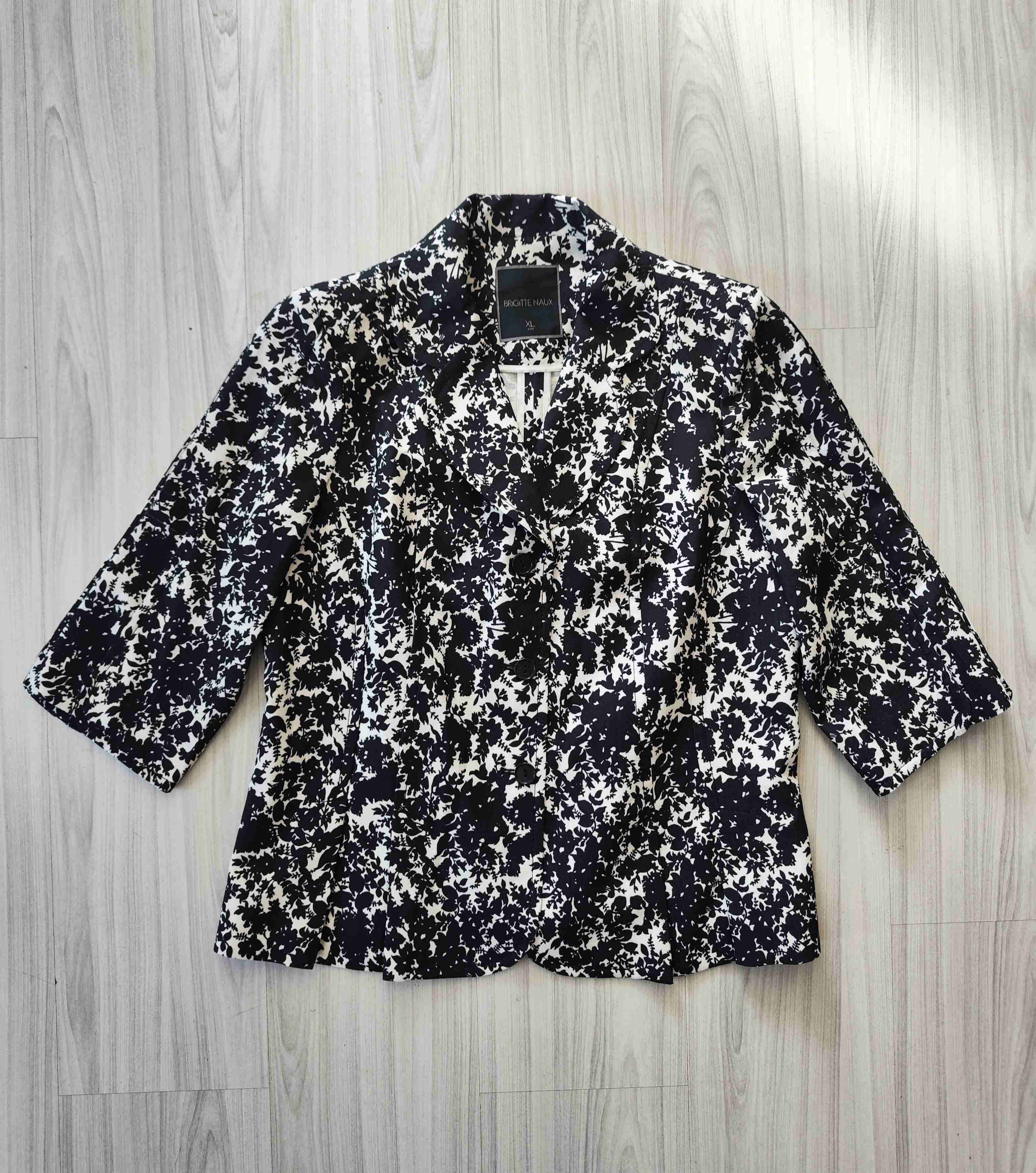 Blazer Mujer Brigitte Naux Negro Talla M - miniatura 1