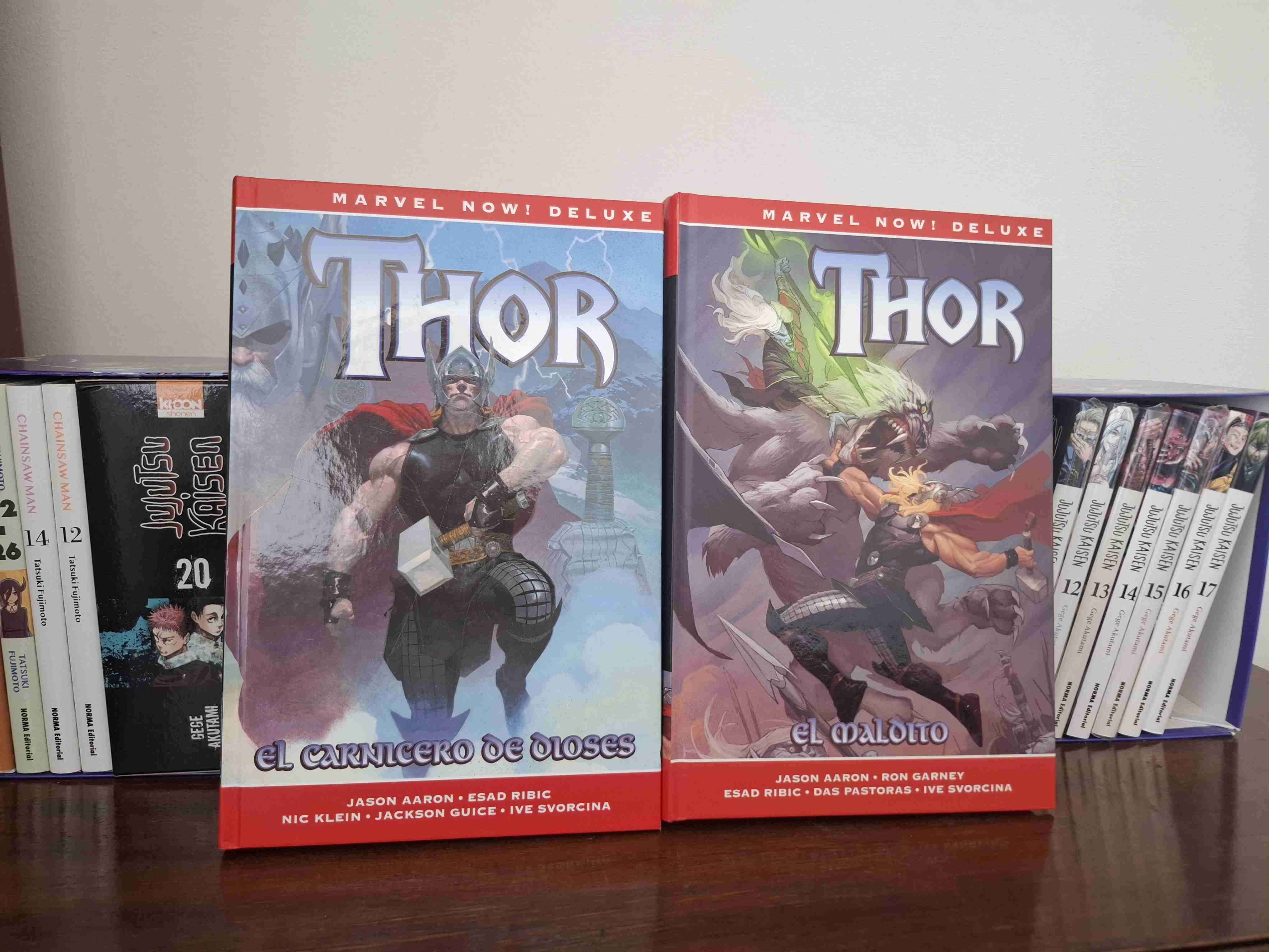 Cómics Thor Carnicero de los Dioses y El Maldito