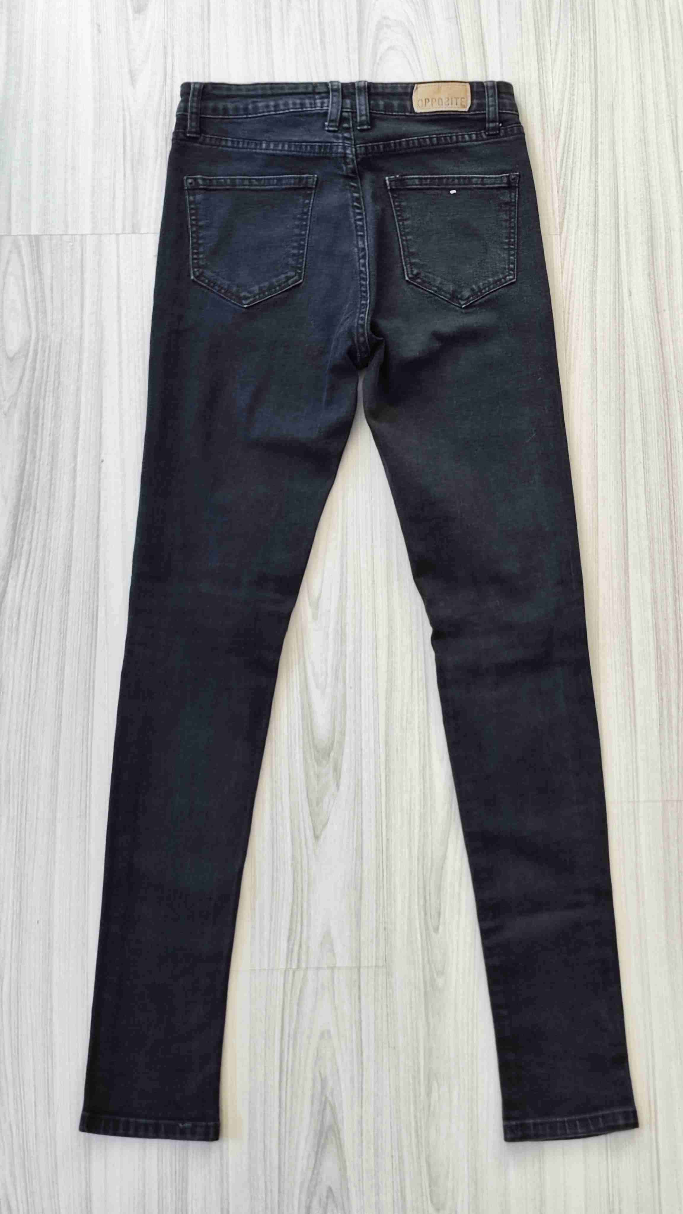 Jeans Mujer OPPOSITE Negro Elásticados Talla 36 - miniatura 4