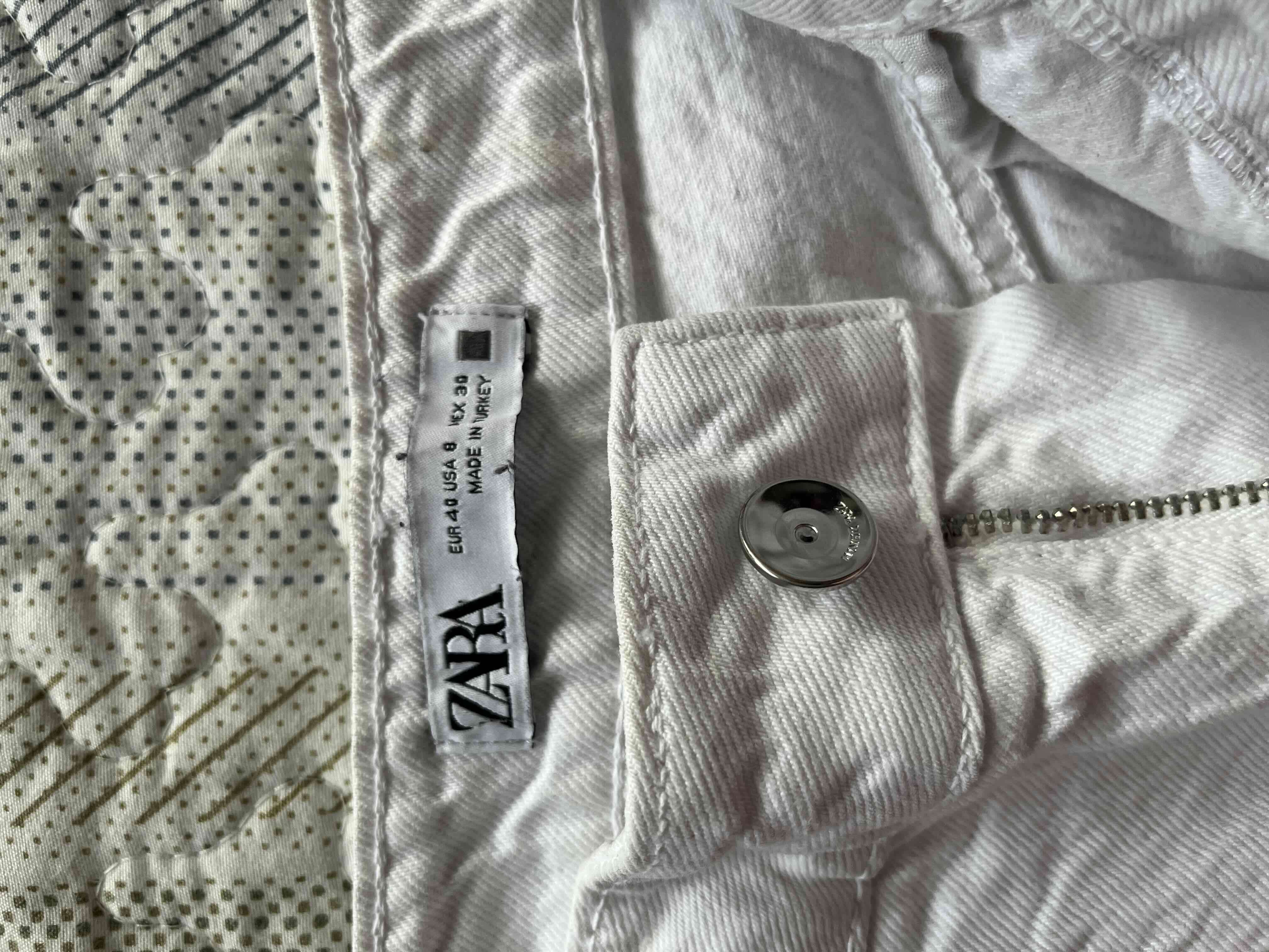 Jeans blancos Zara - miniatura 3