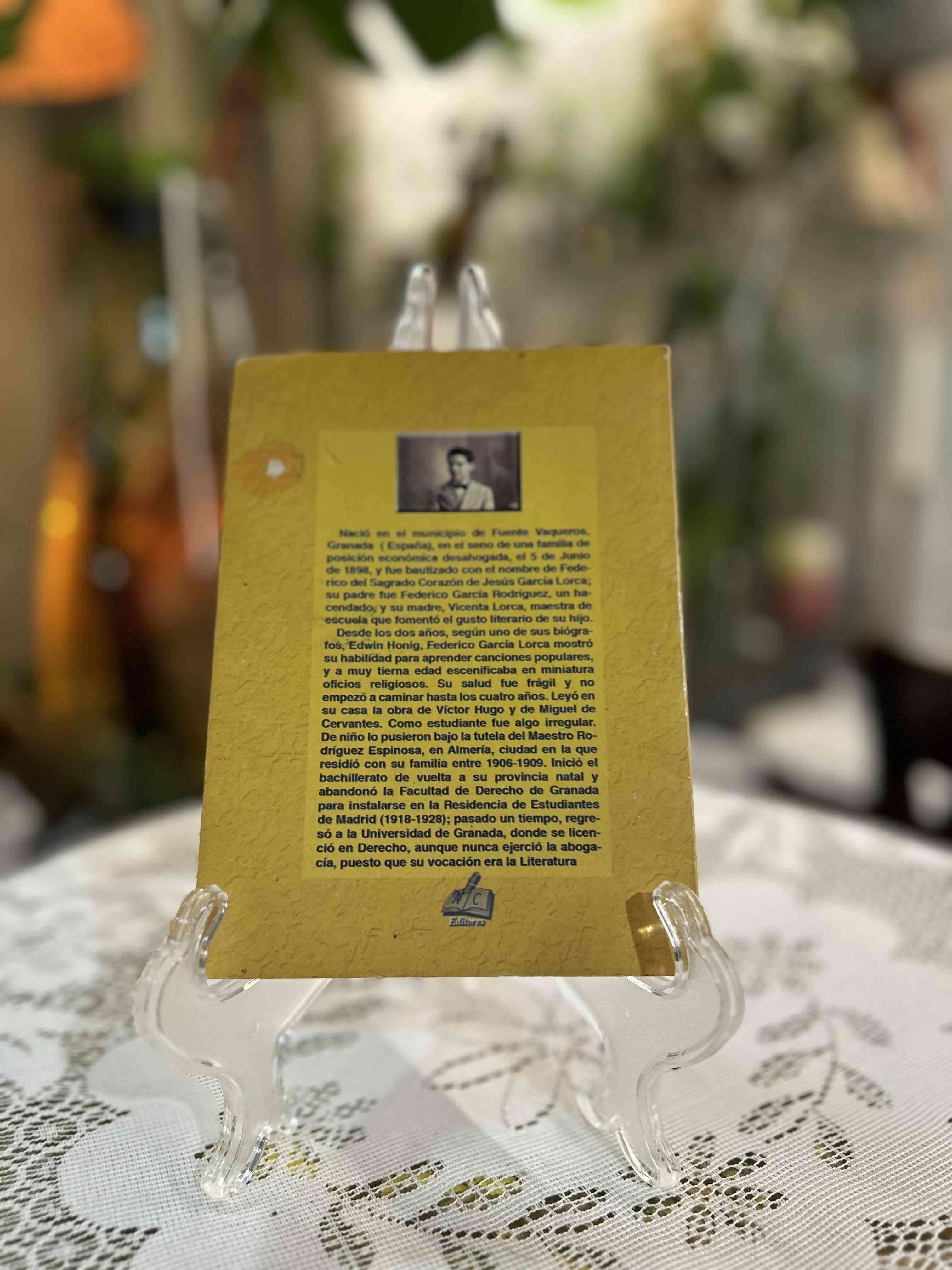 Libro Bodas de Sangre García Lorca - miniatura 3
