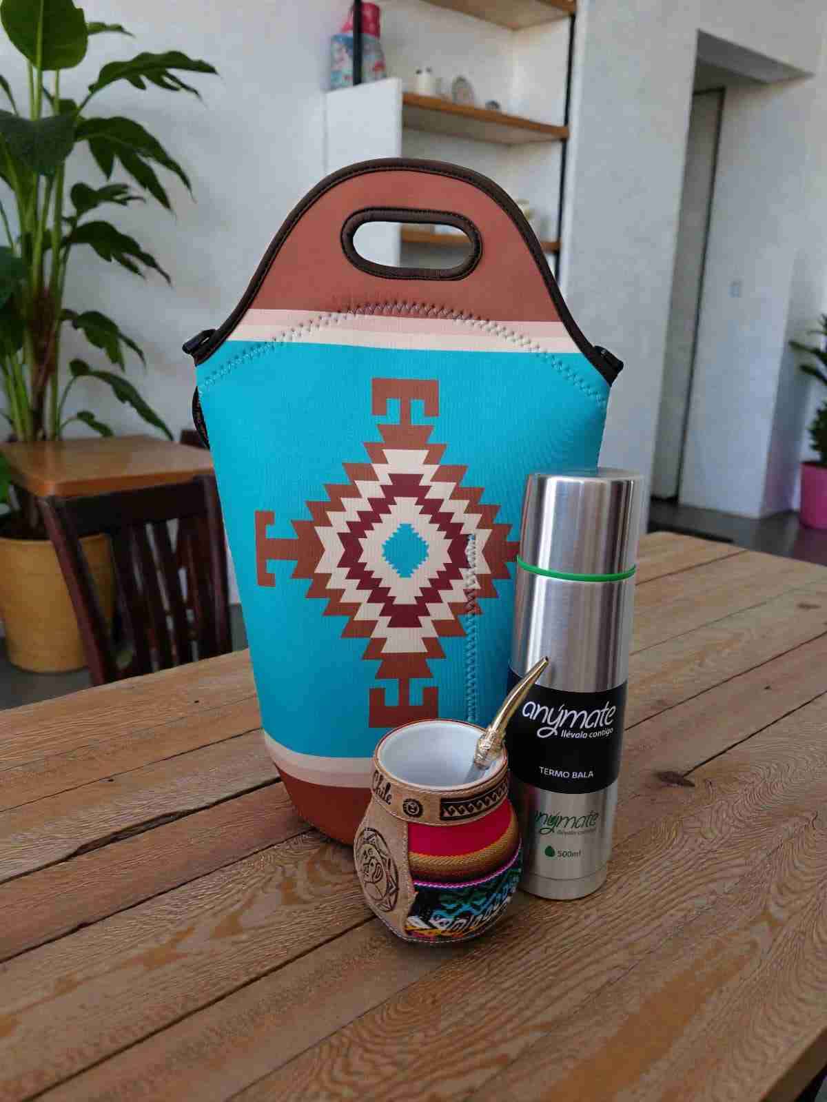 Set matero completo con bolso,termo ,mate con bomb