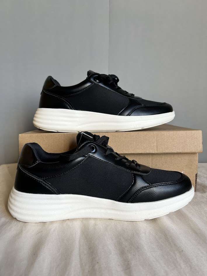 Zapatillas negras Bata Comfit talla 38 - miniatura 2