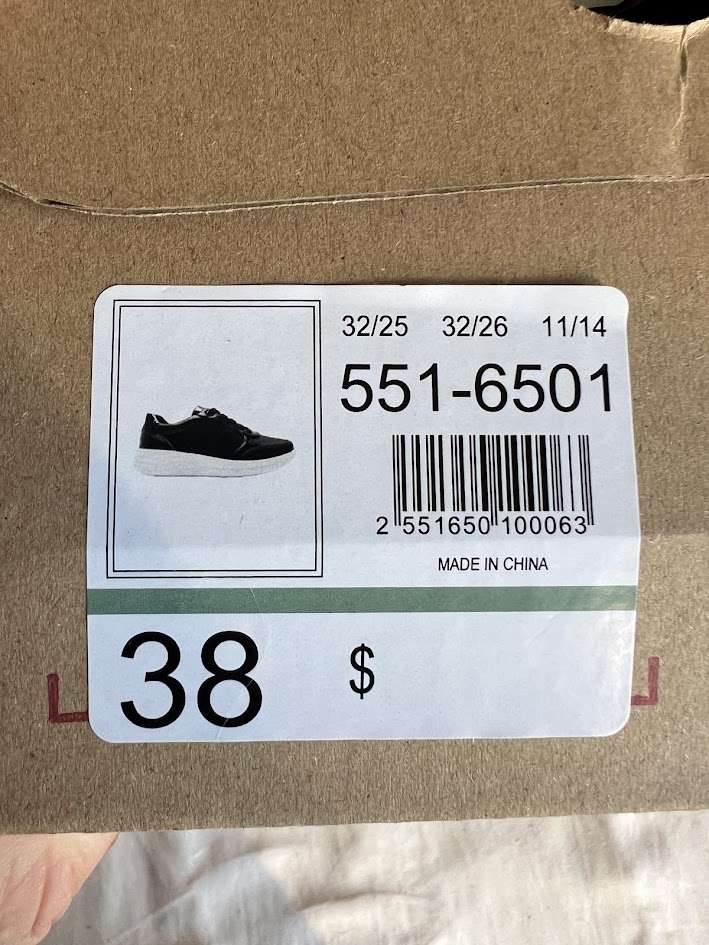 Zapatillas negras Bata Comfit talla 38 - miniatura 3