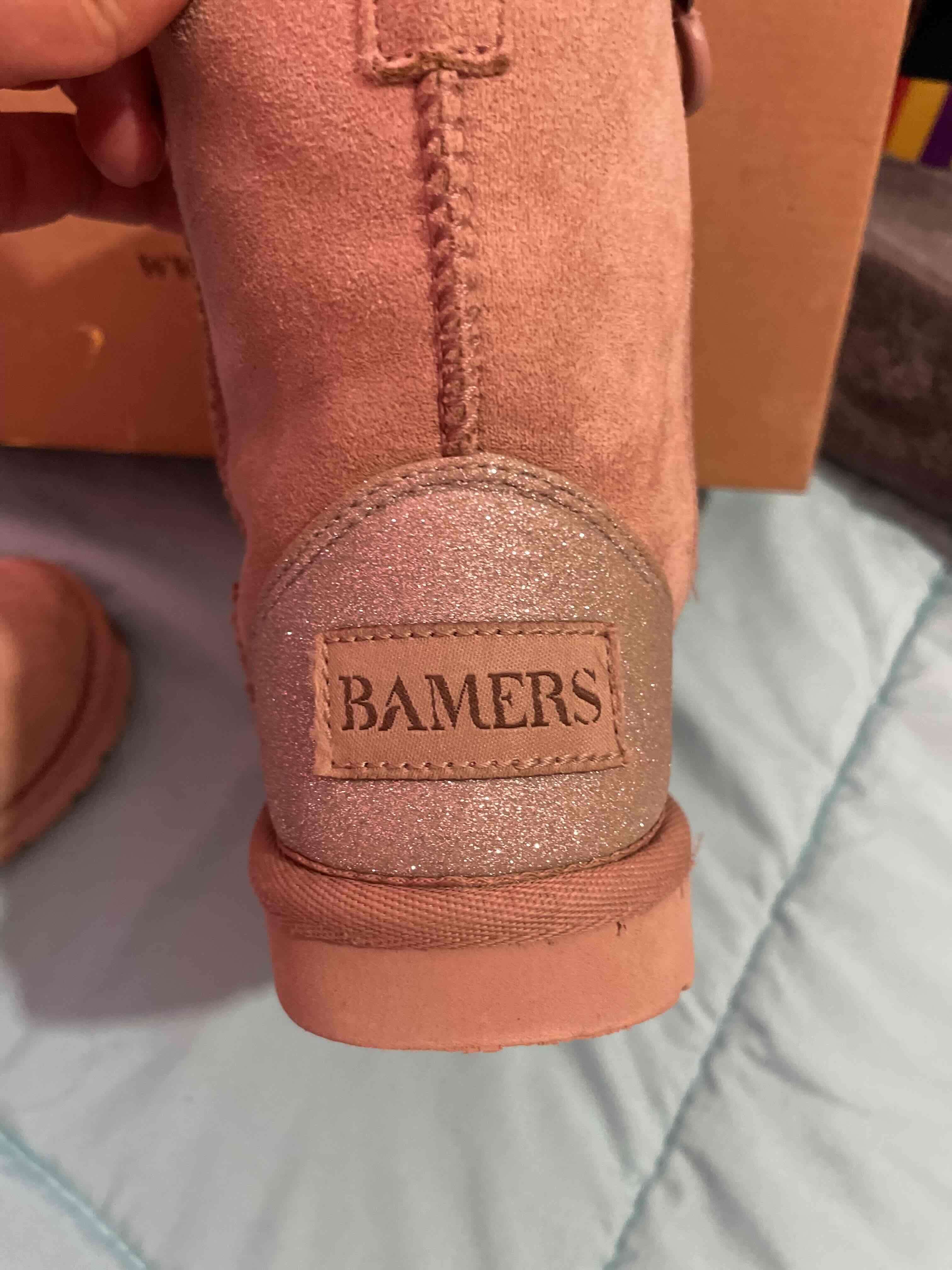 Botas de niña rosa con brillo - miniatura 2