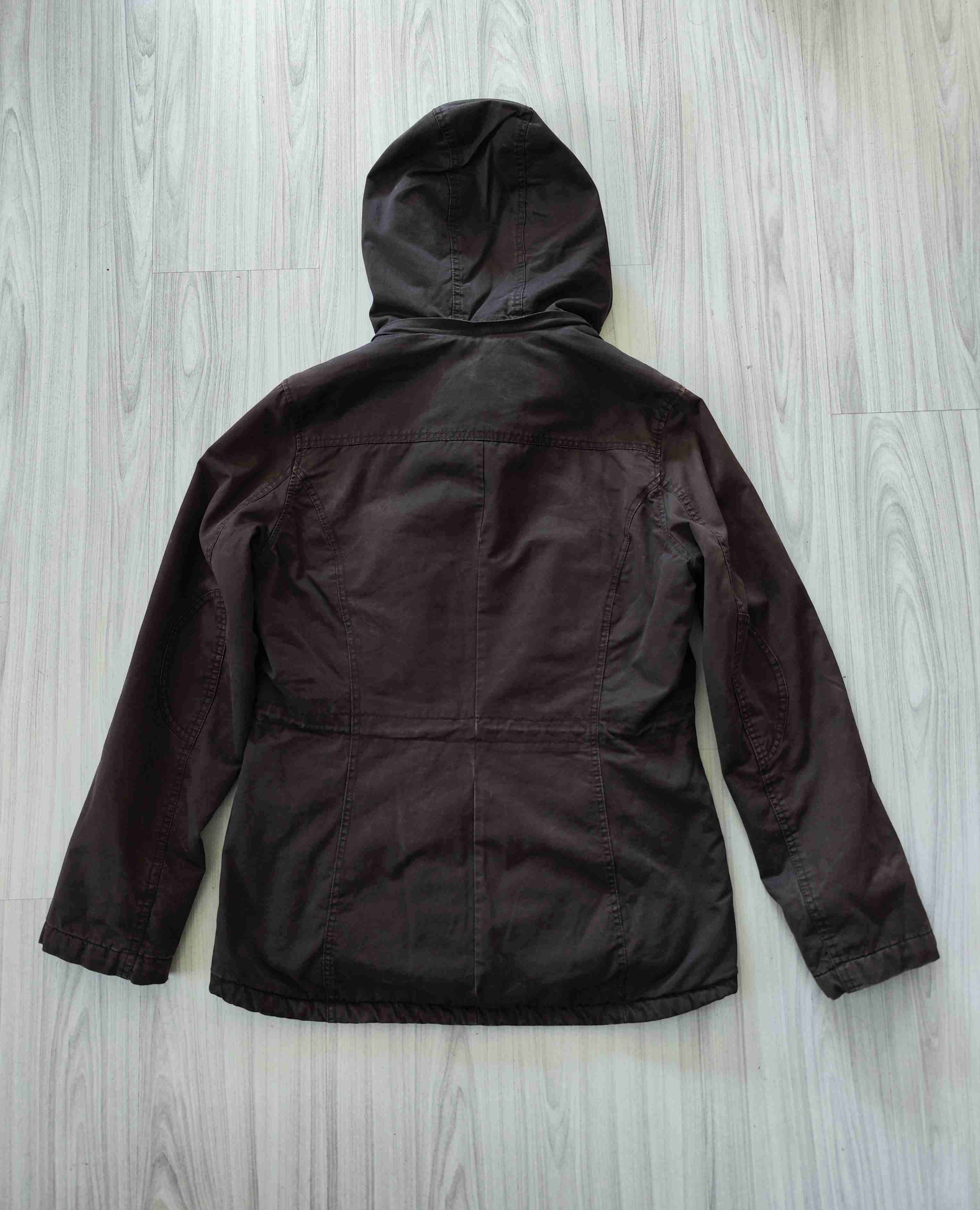 Chaqueta Mujer H&M Chiporro Café Gorro Talla M - miniatura 5
