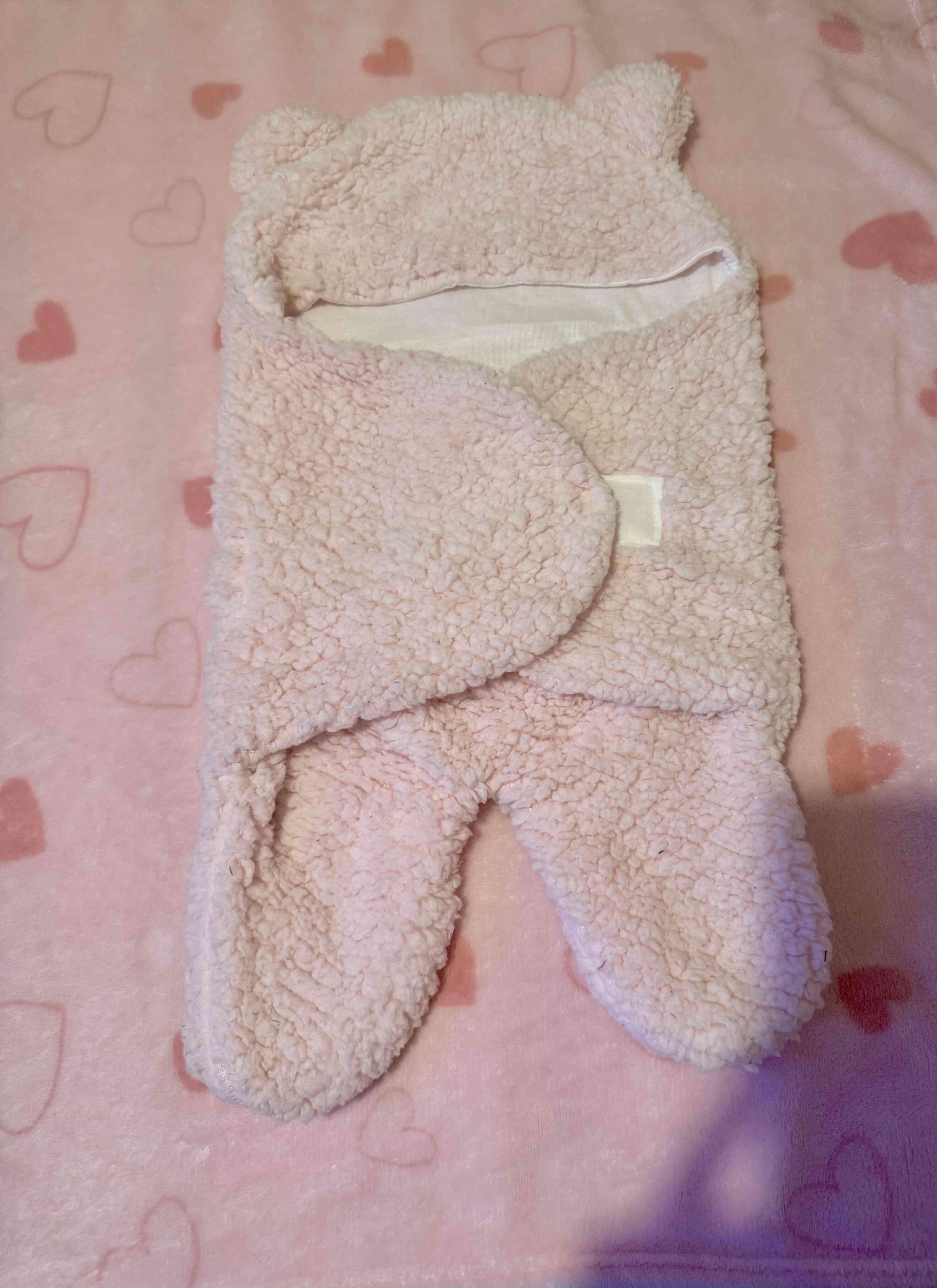 Saco de dormir de bebé rosado