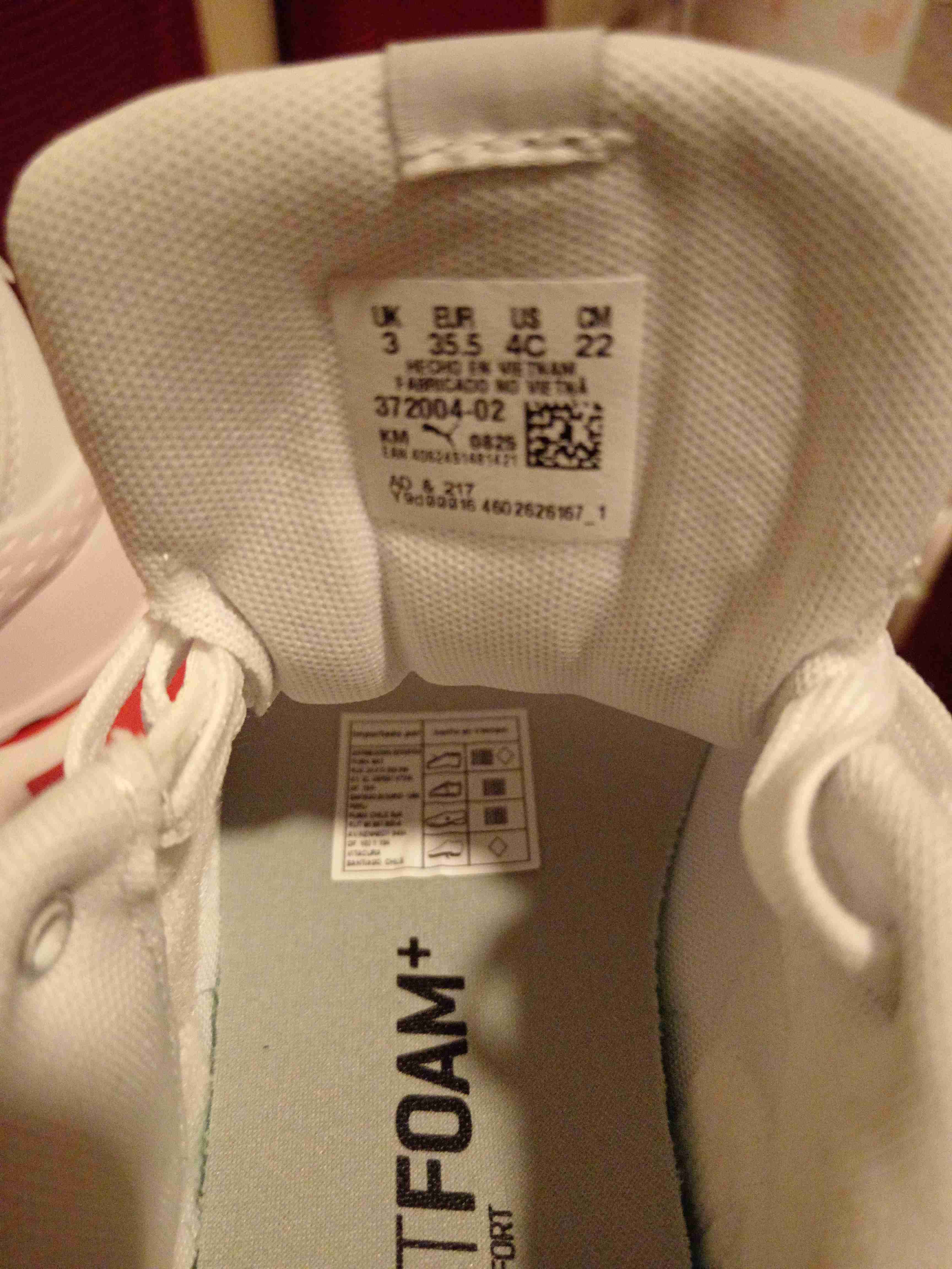 Zapatillas blancas deportivas Puma - miniatura 2