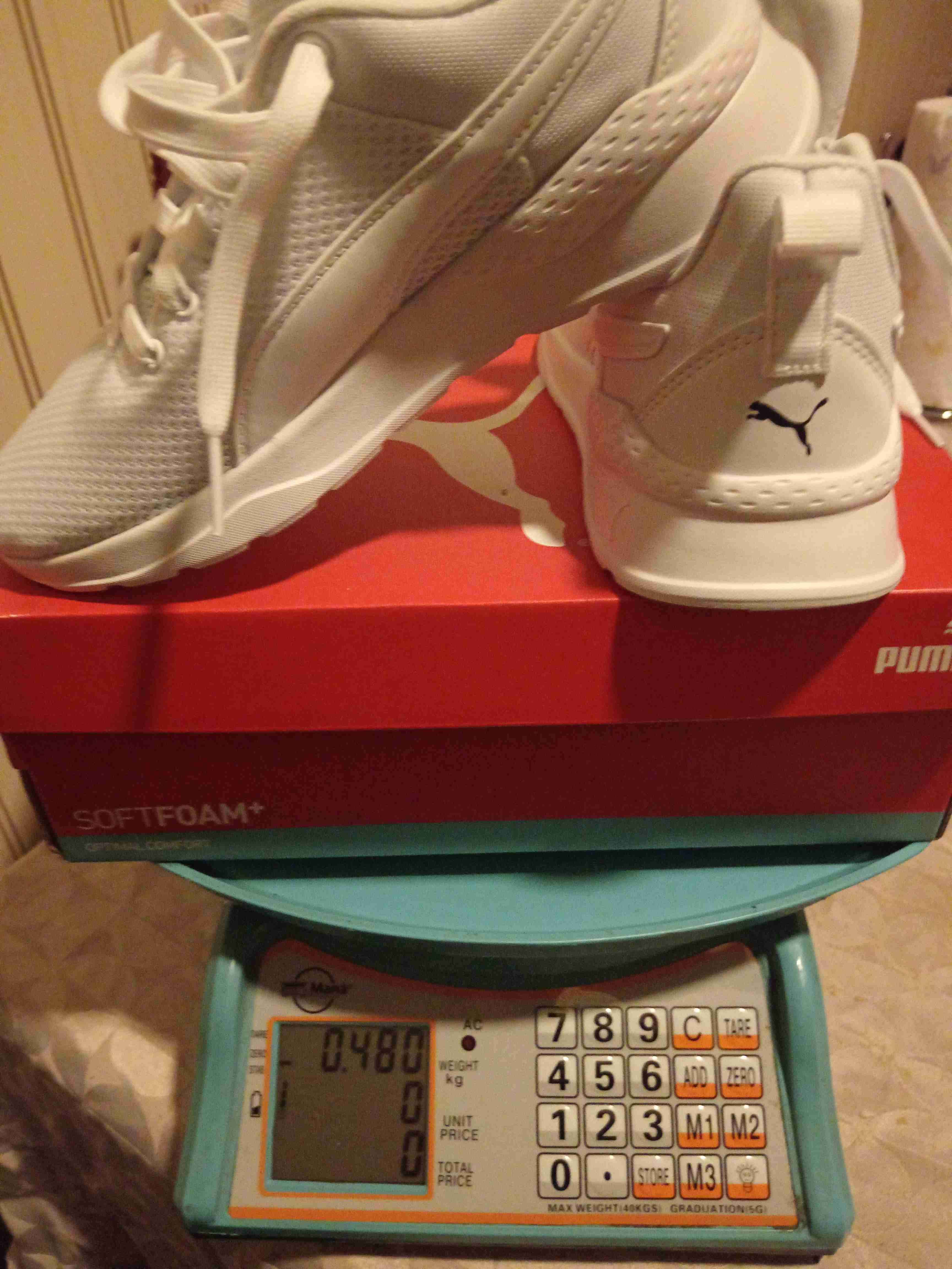 Zapatillas blancas deportivas Puma - miniatura 3