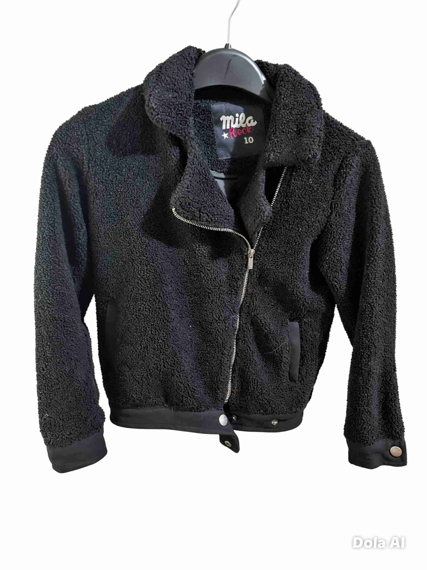Chaqueta negra para niña