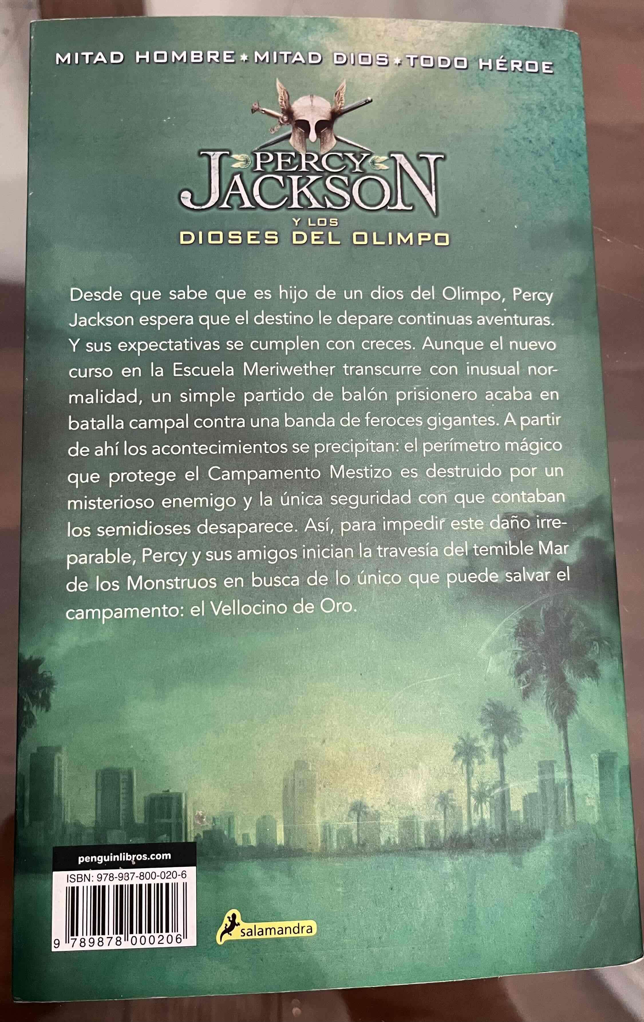 Libro Percy Jackson: El mar de los monstruos - miniatura 2