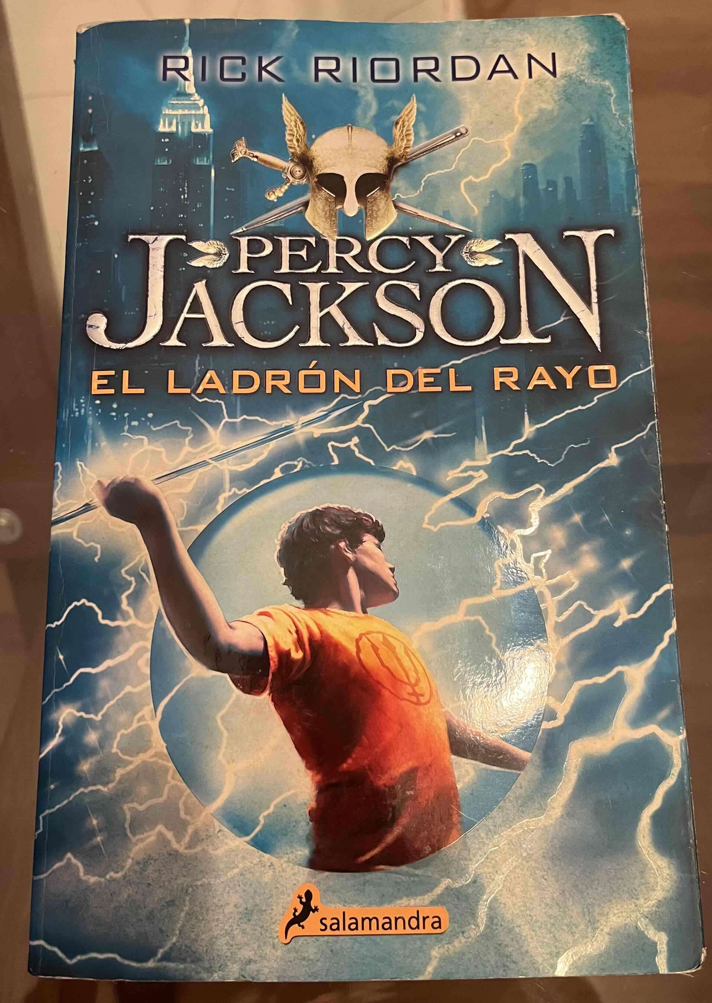 Libro Percy Jackson El ladrón del rayo - miniatura 1