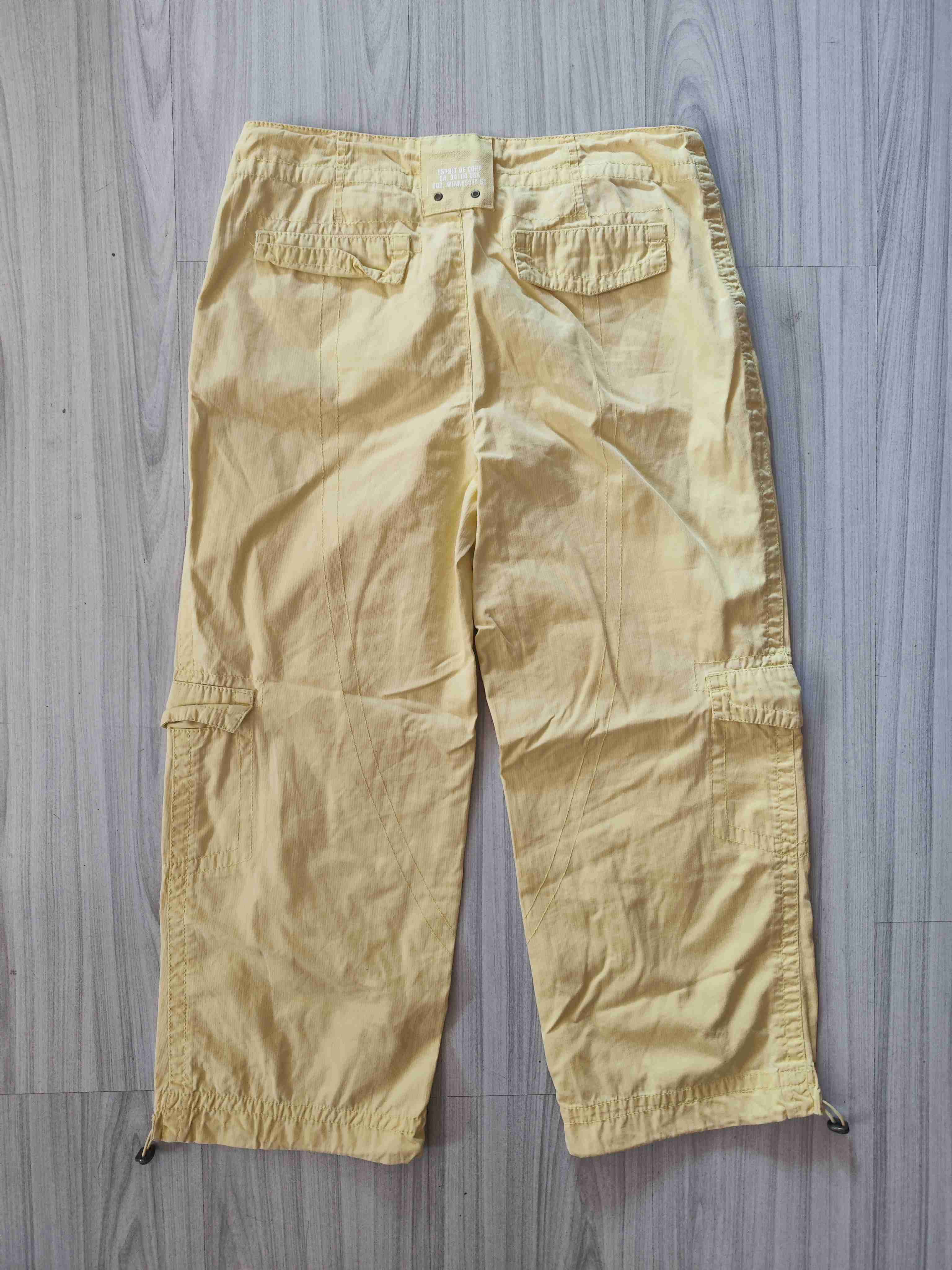 Pantalón Capri Mujer ESPRIT Amarillo Talla 40 - miniatura 4