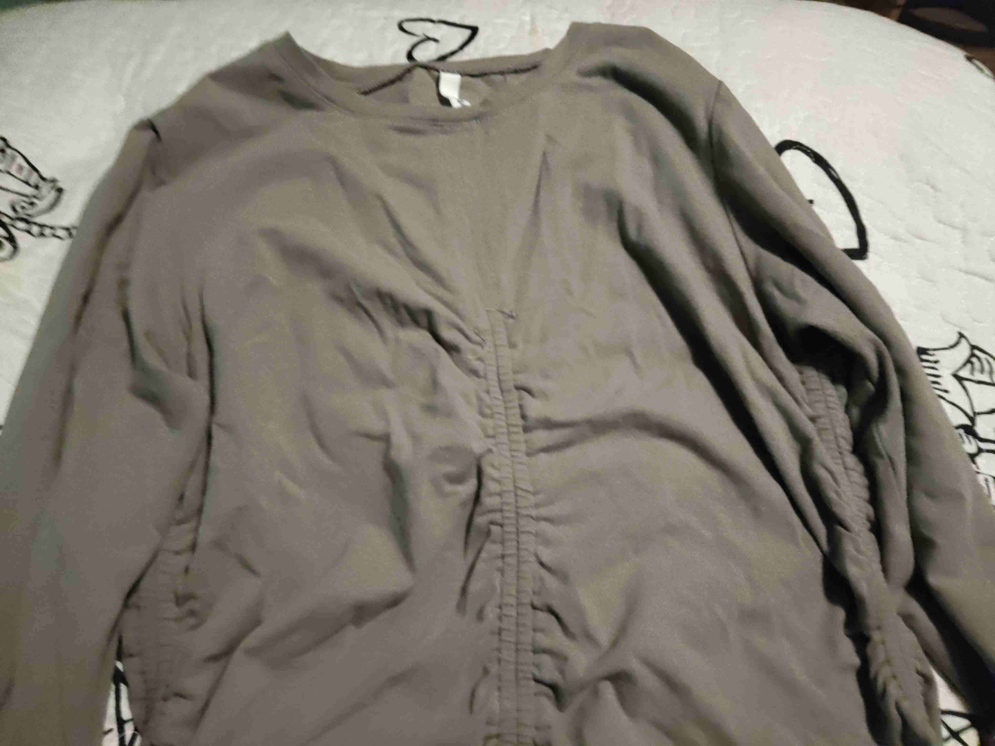 Polera manga larga beige - miniatura 2