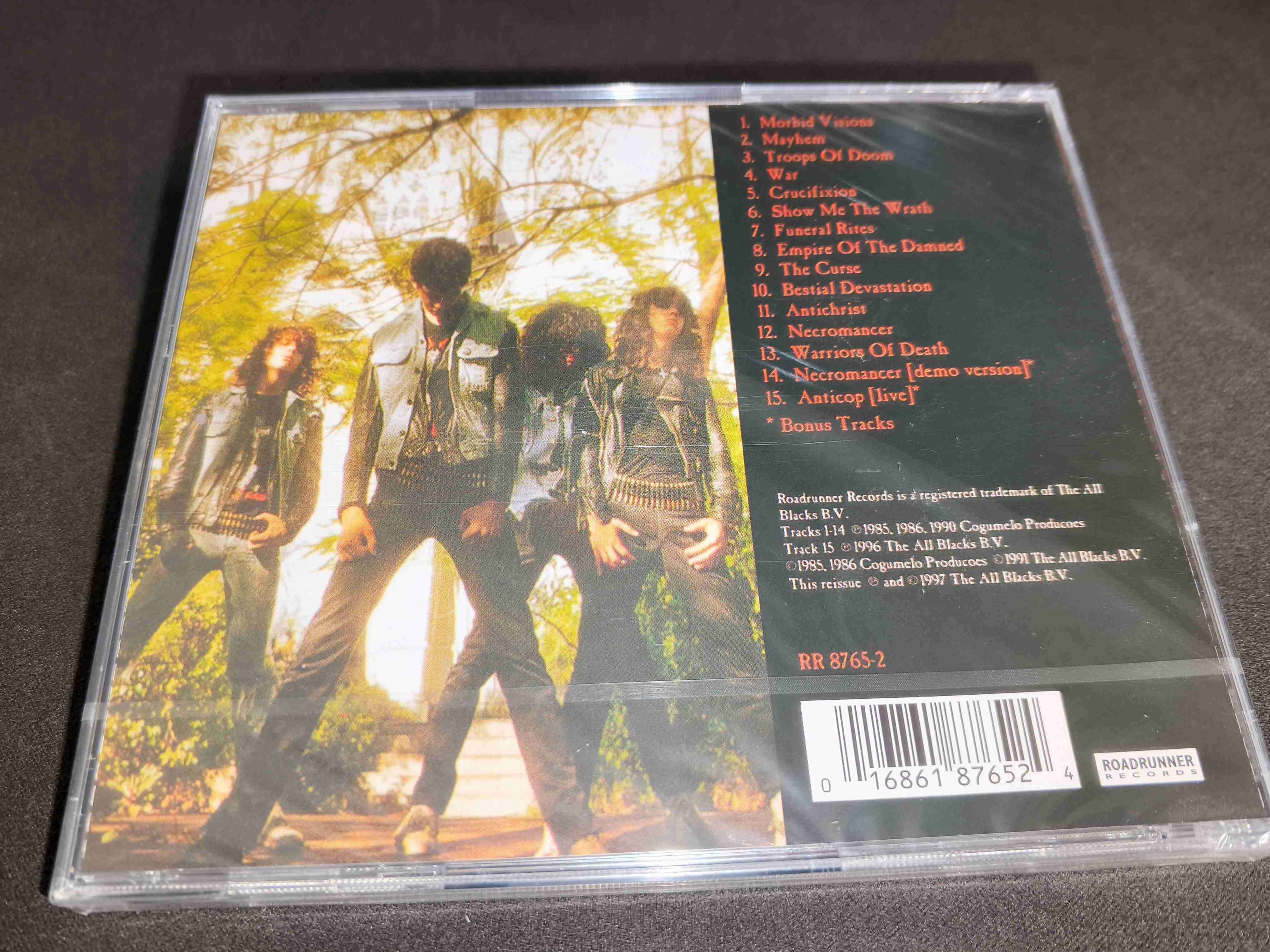 CD Sepultura - Morbid Visions - miniatura 2