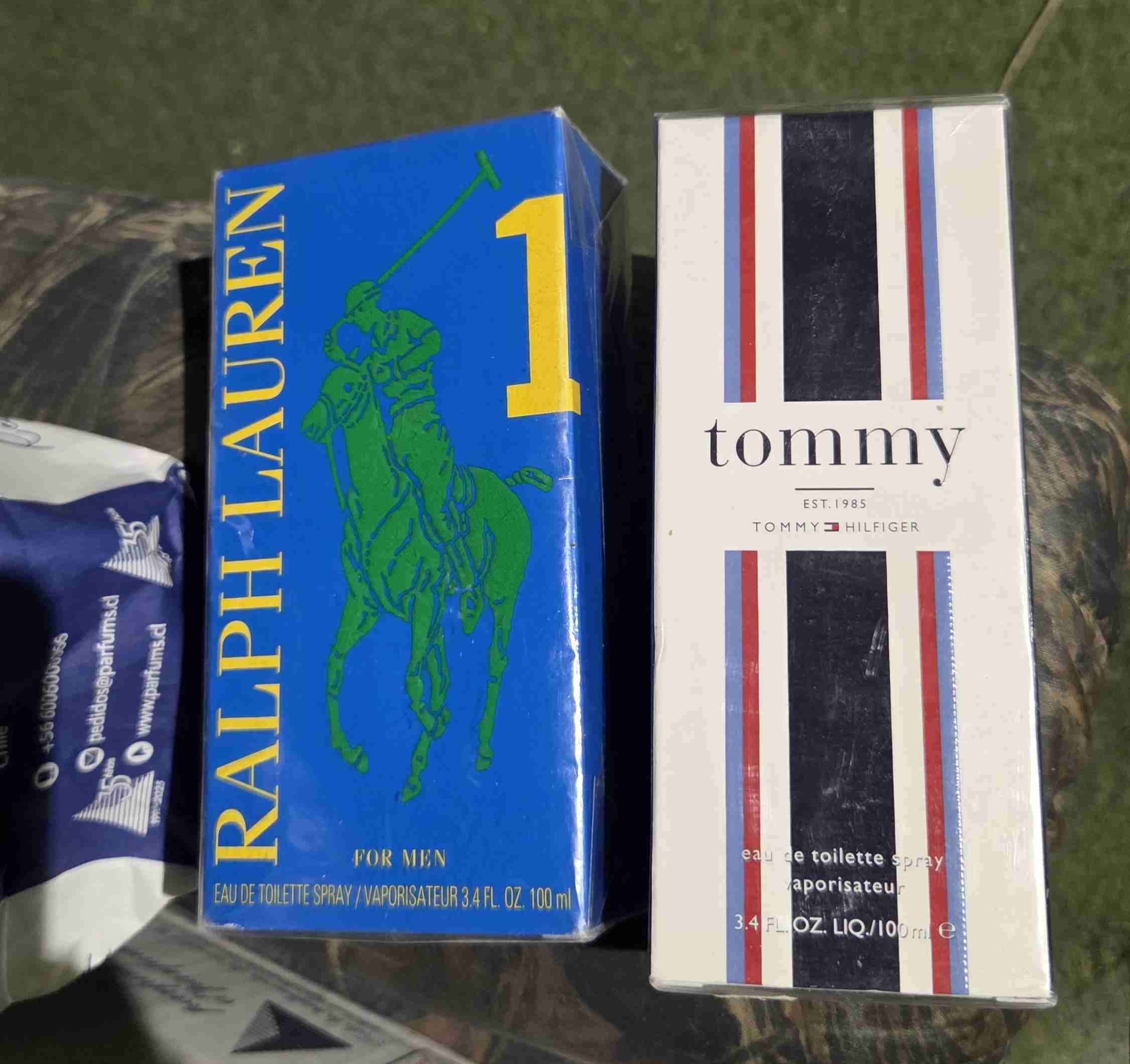 Perfumes Ralph Lauren y Tommy