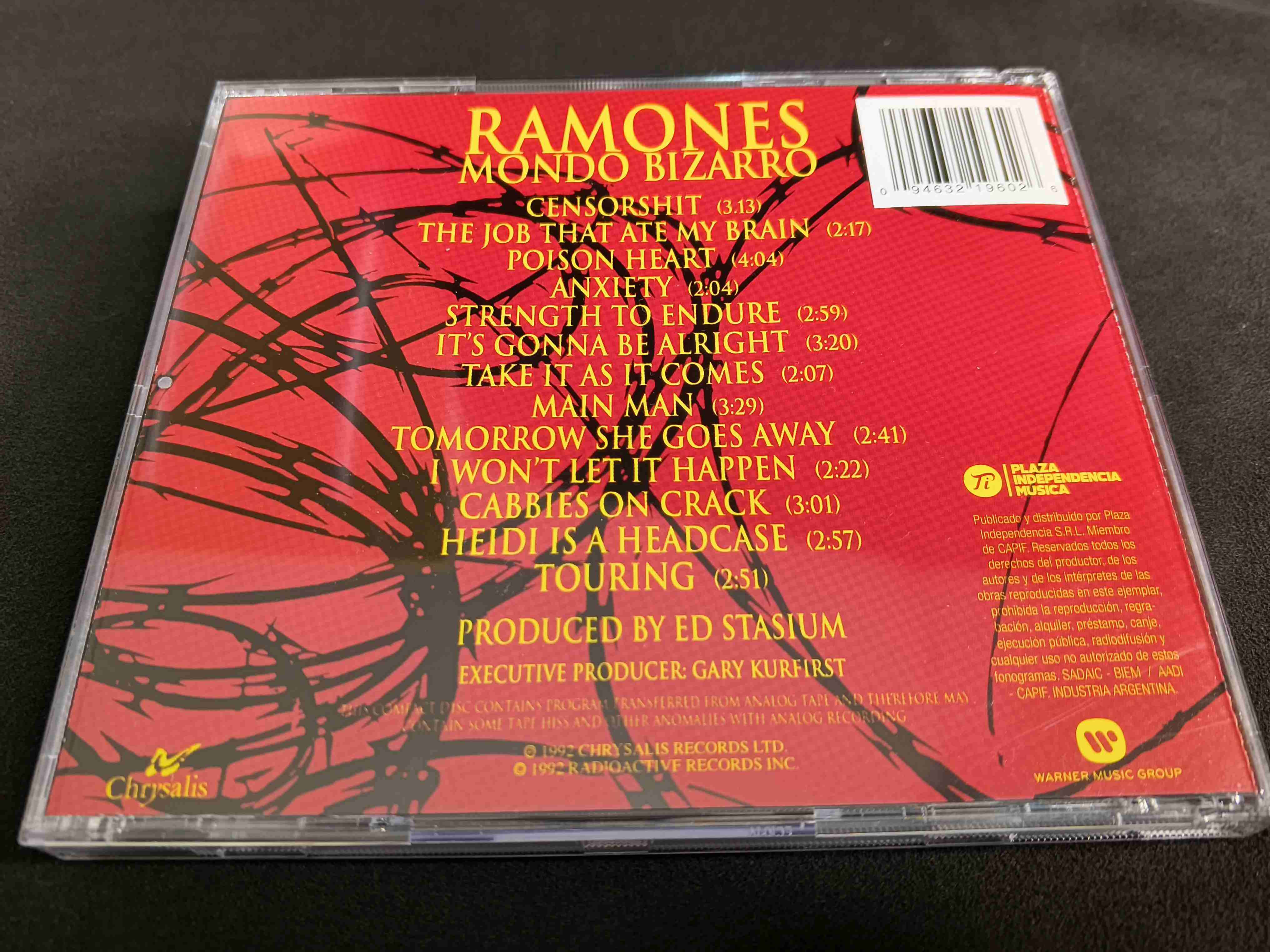 CD Ramones Mondo Bizarro - miniatura 2
