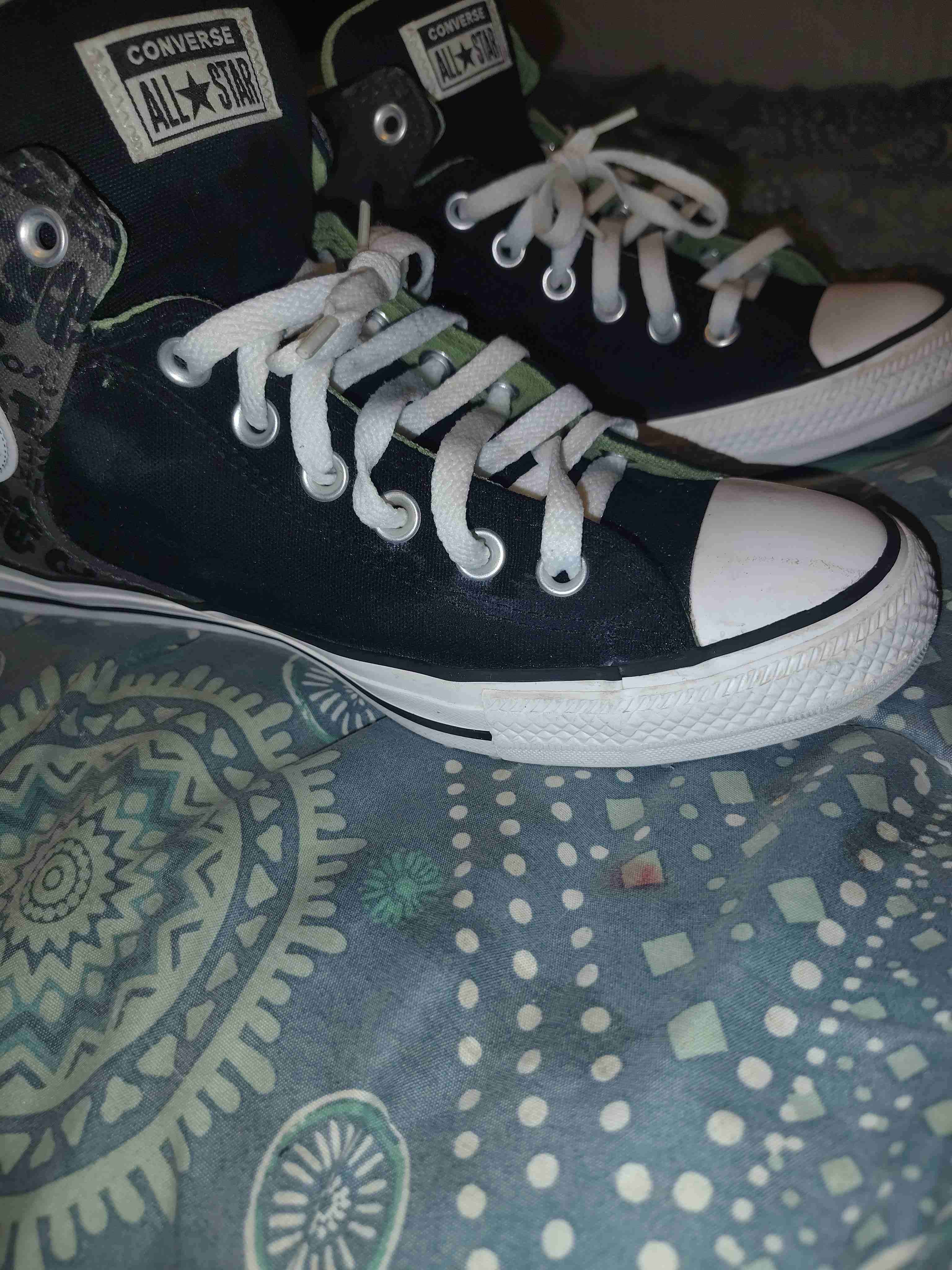 Zapatillas Converse negras altas - miniatura 1
