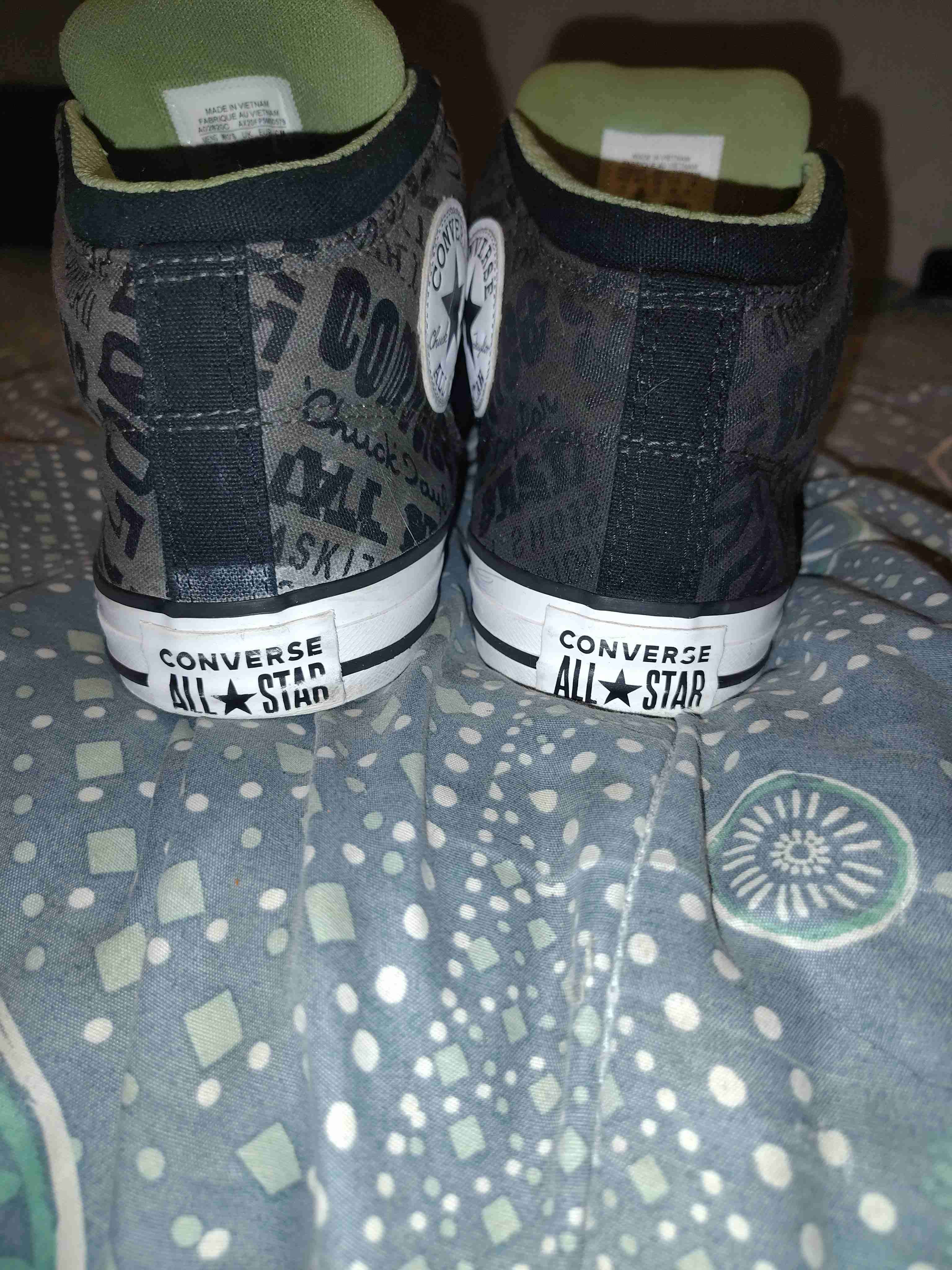 Zapatillas Converse negras altas - miniatura 4