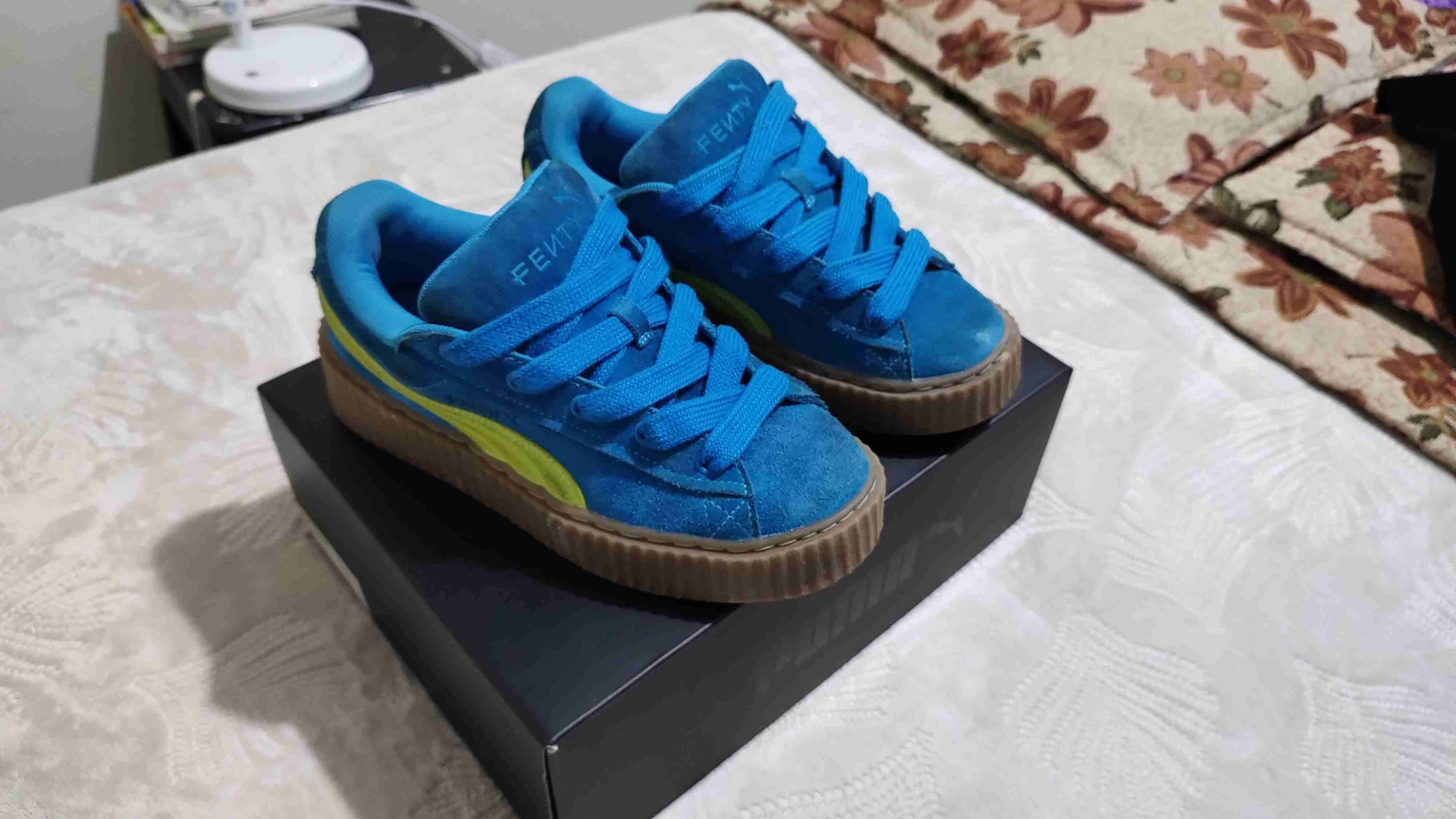 Zapatillas azules Puma x Fenty - miniatura 1