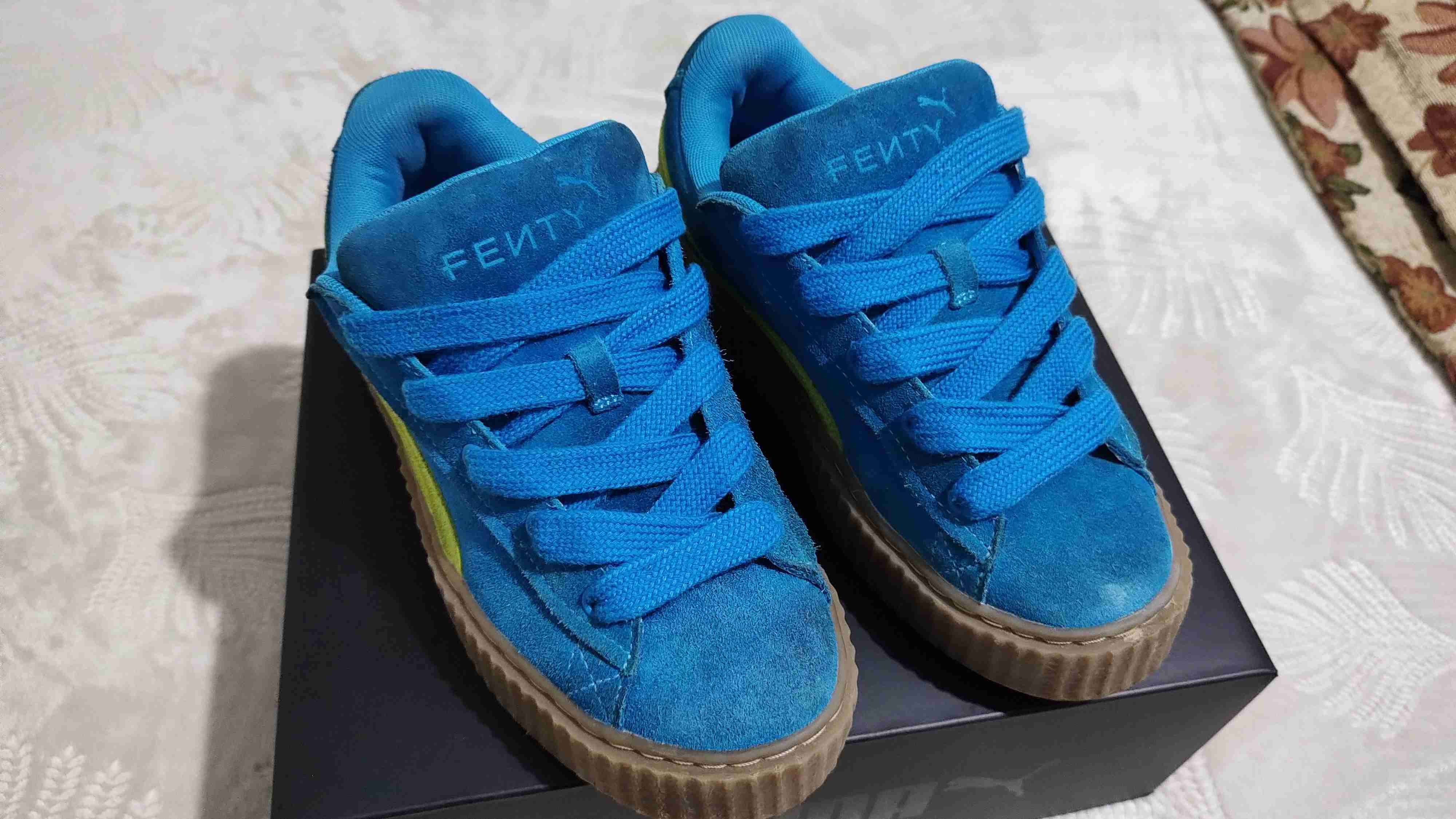 Zapatillas azules Puma x Fenty - miniatura 2