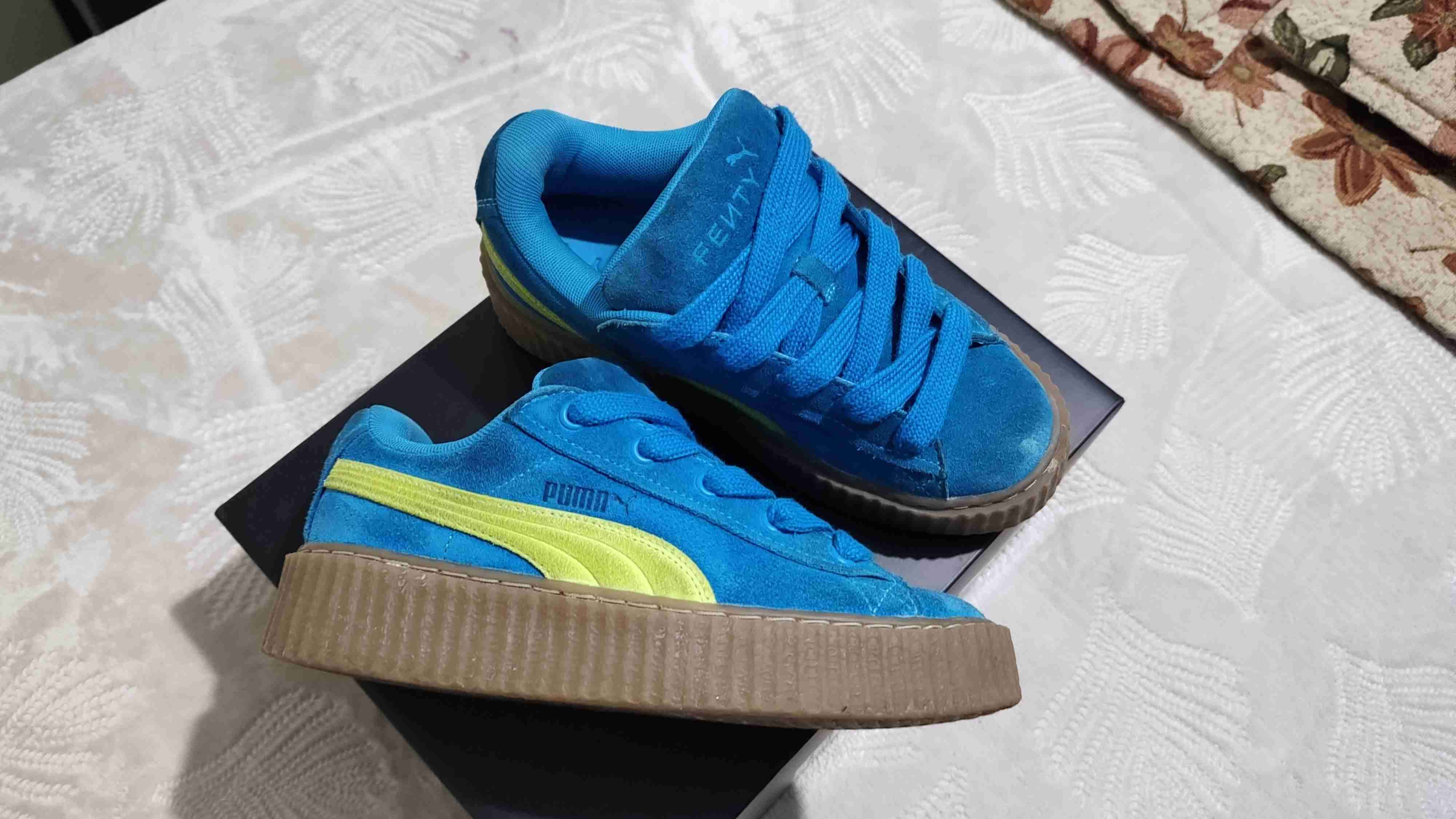 Zapatillas azules Puma x Fenty - miniatura 3