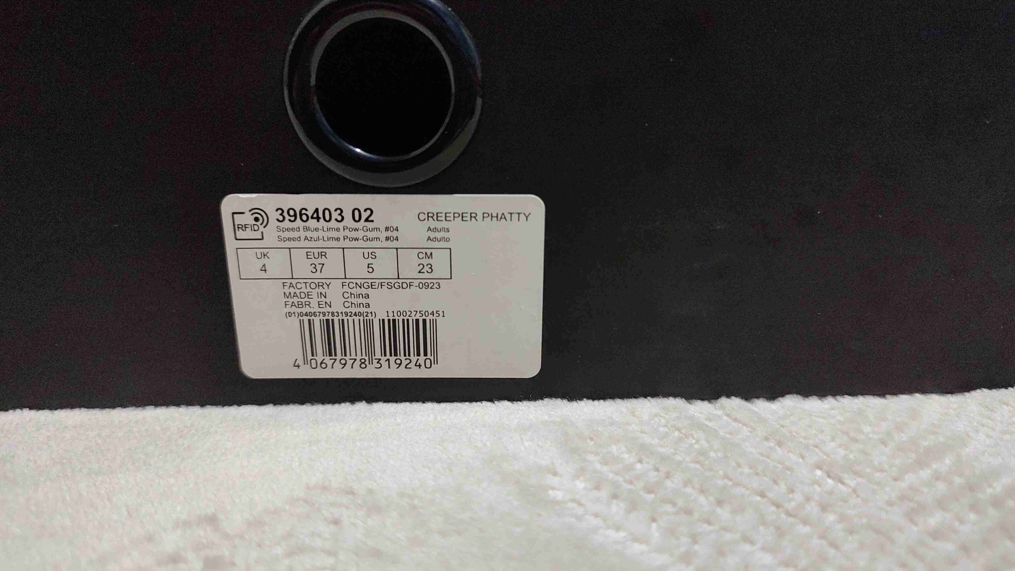 Zapatillas azules Puma x Fenty - miniatura 6