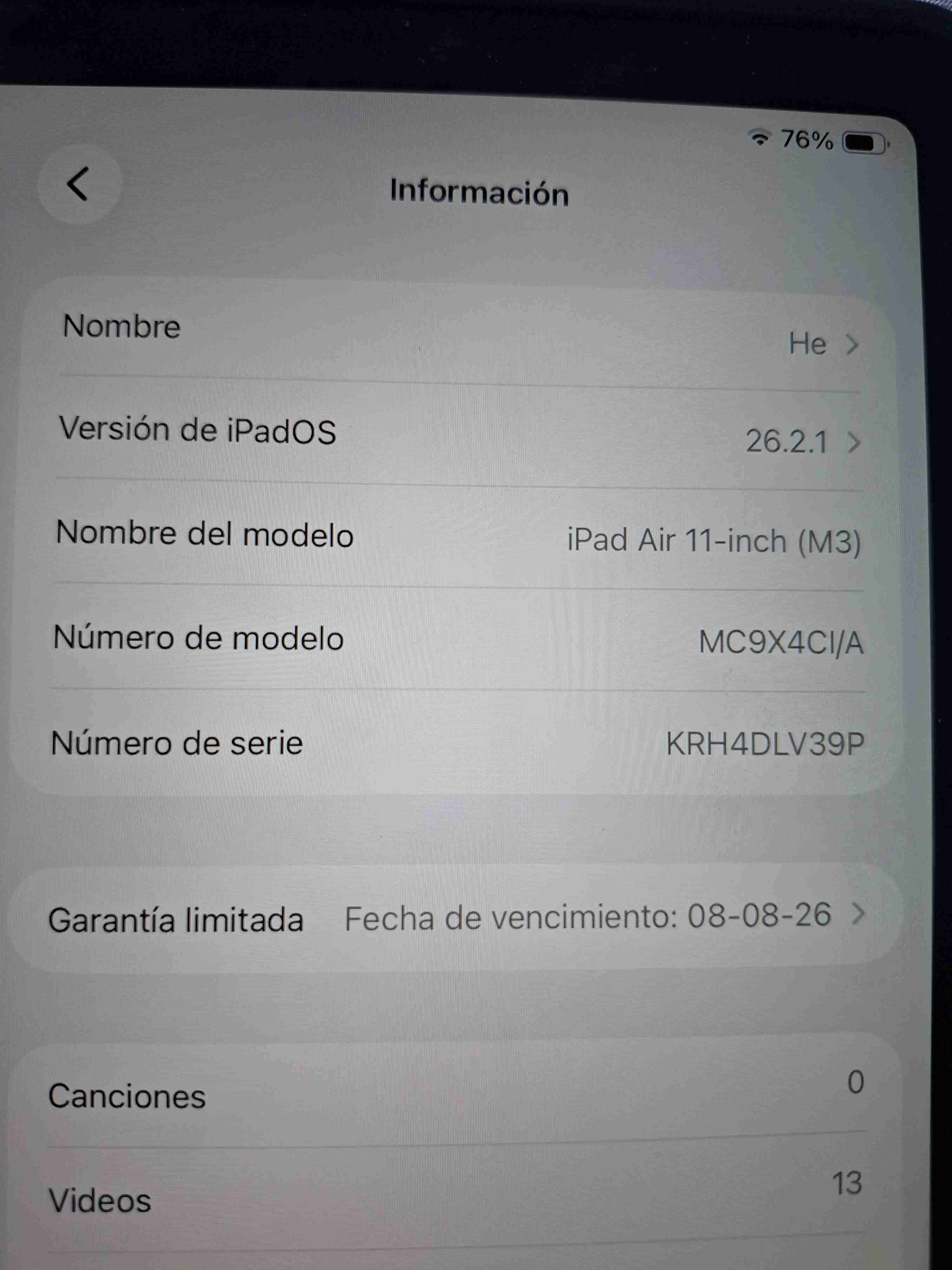 Ipad M3 128 Gb - miniatura 3