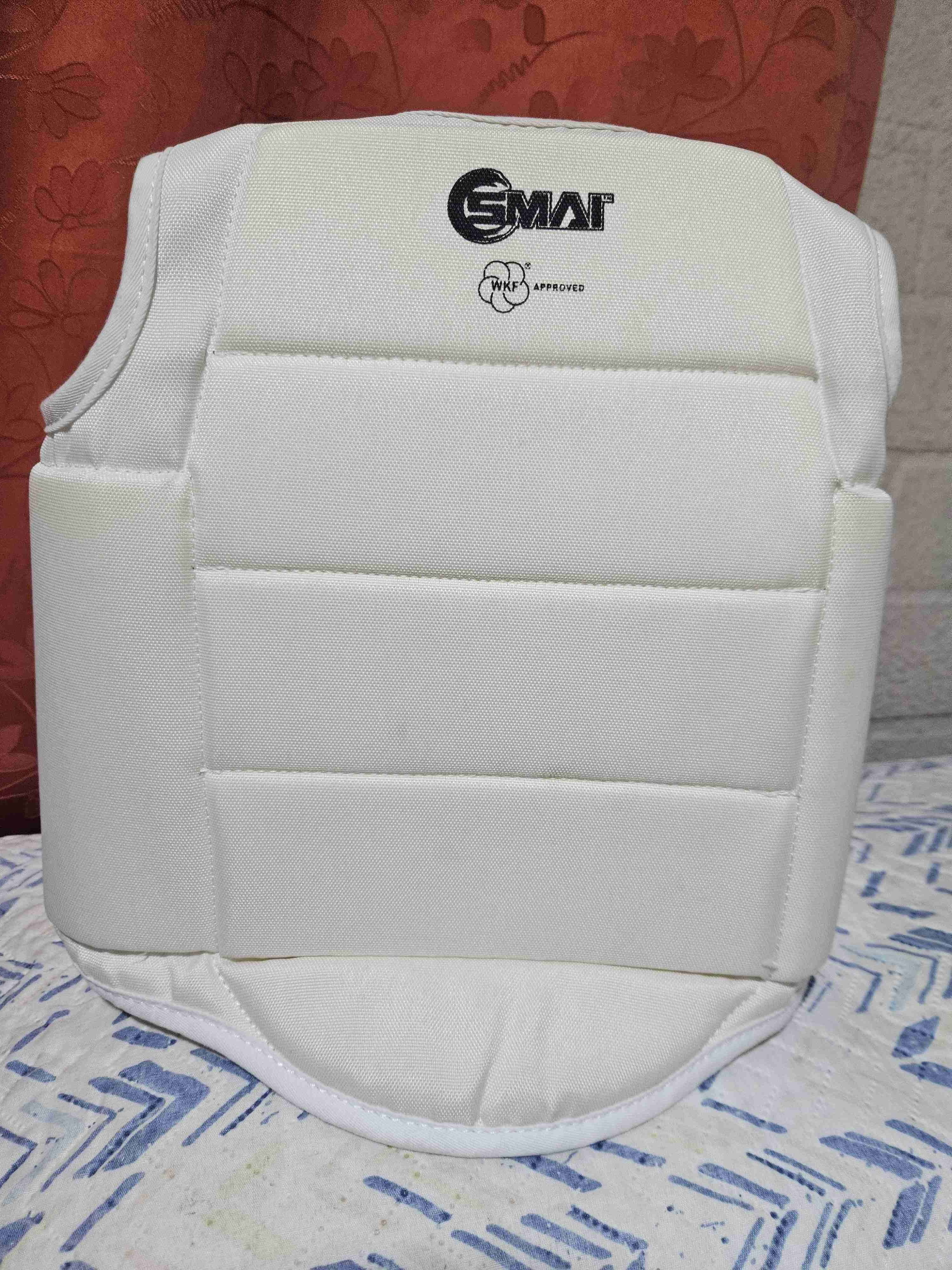 Chaleco protector karate blanco - miniatura 1