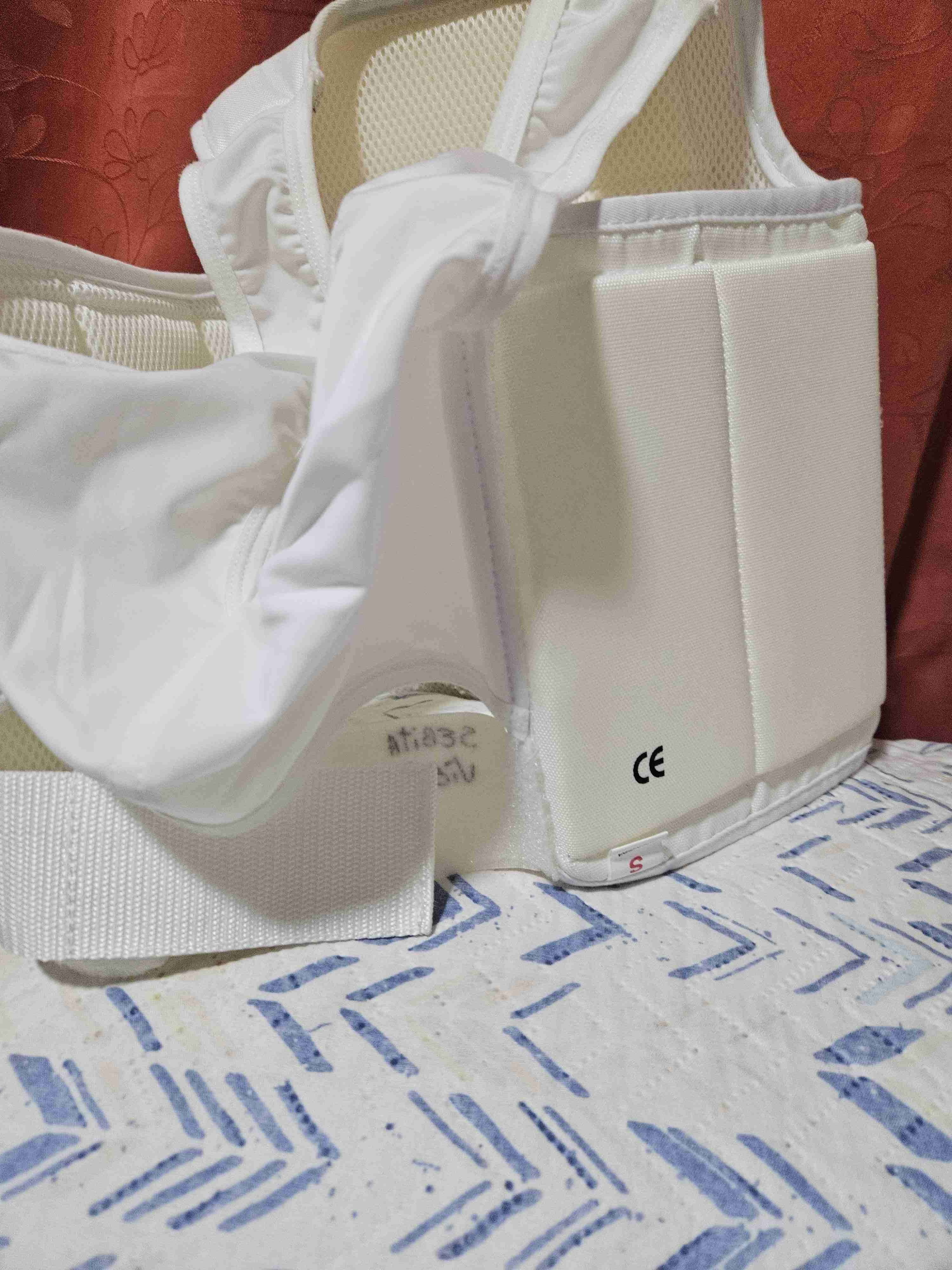 Chaleco protector karate blanco - miniatura 2