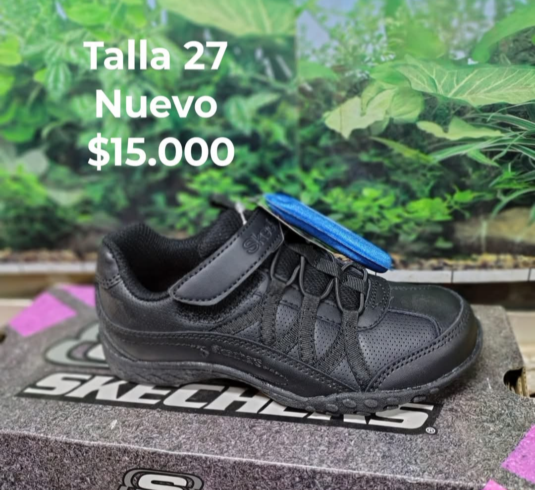Zapatillas negras talla 27 - miniatura 1