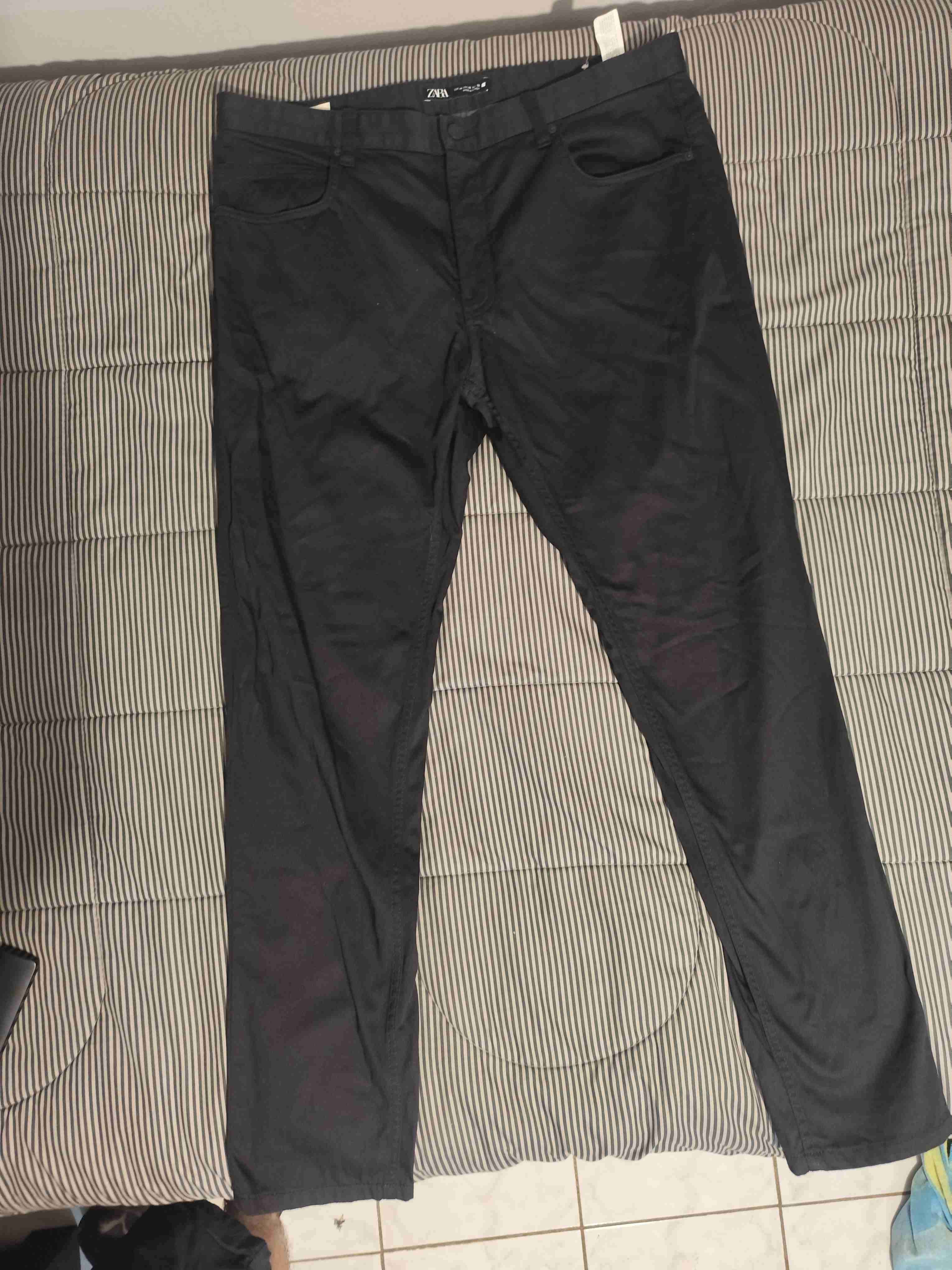 Pantalones negros Zara skinny fit - miniatura 2