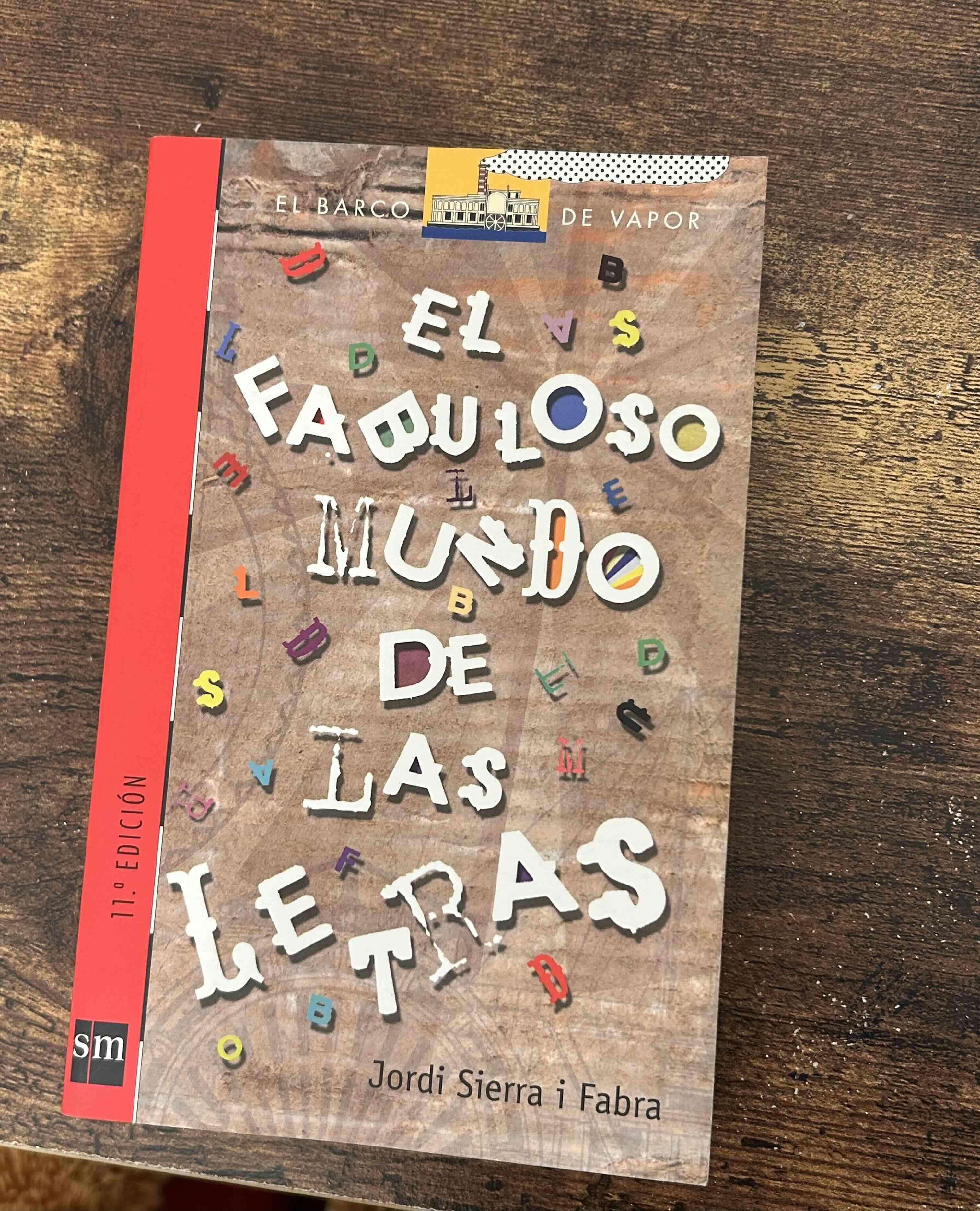 Libro 'El fabuloso mundo de las letras' - miniatura 1