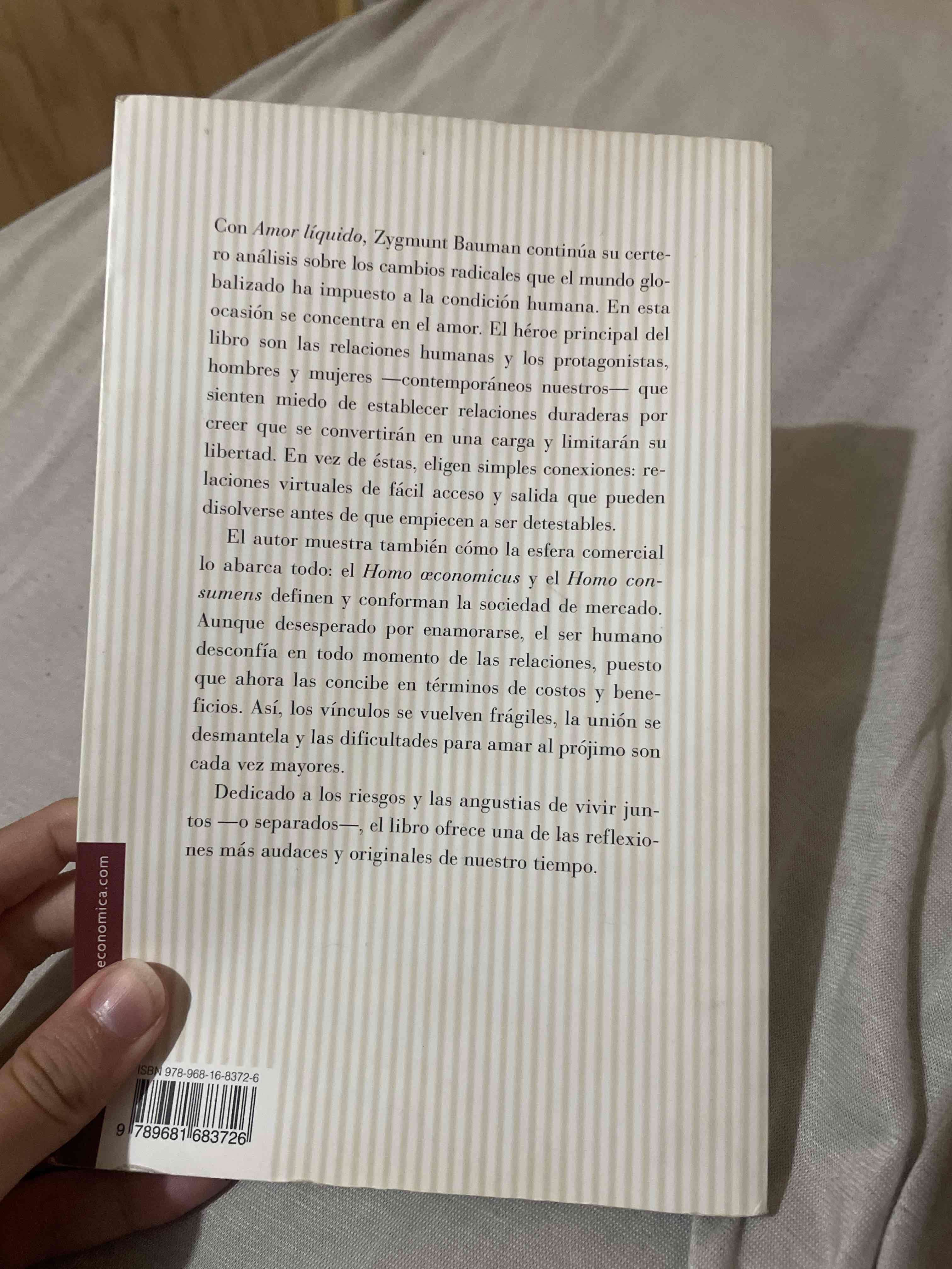 Libro 'Amor líquido' por Zygmunt Bauman - miniatura 2