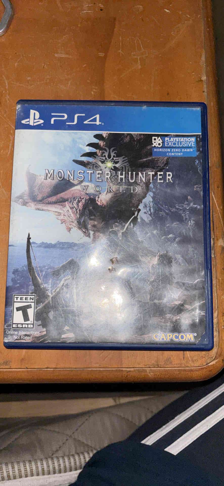 Juego PS4 Monster Hunter World - miniatura 1
