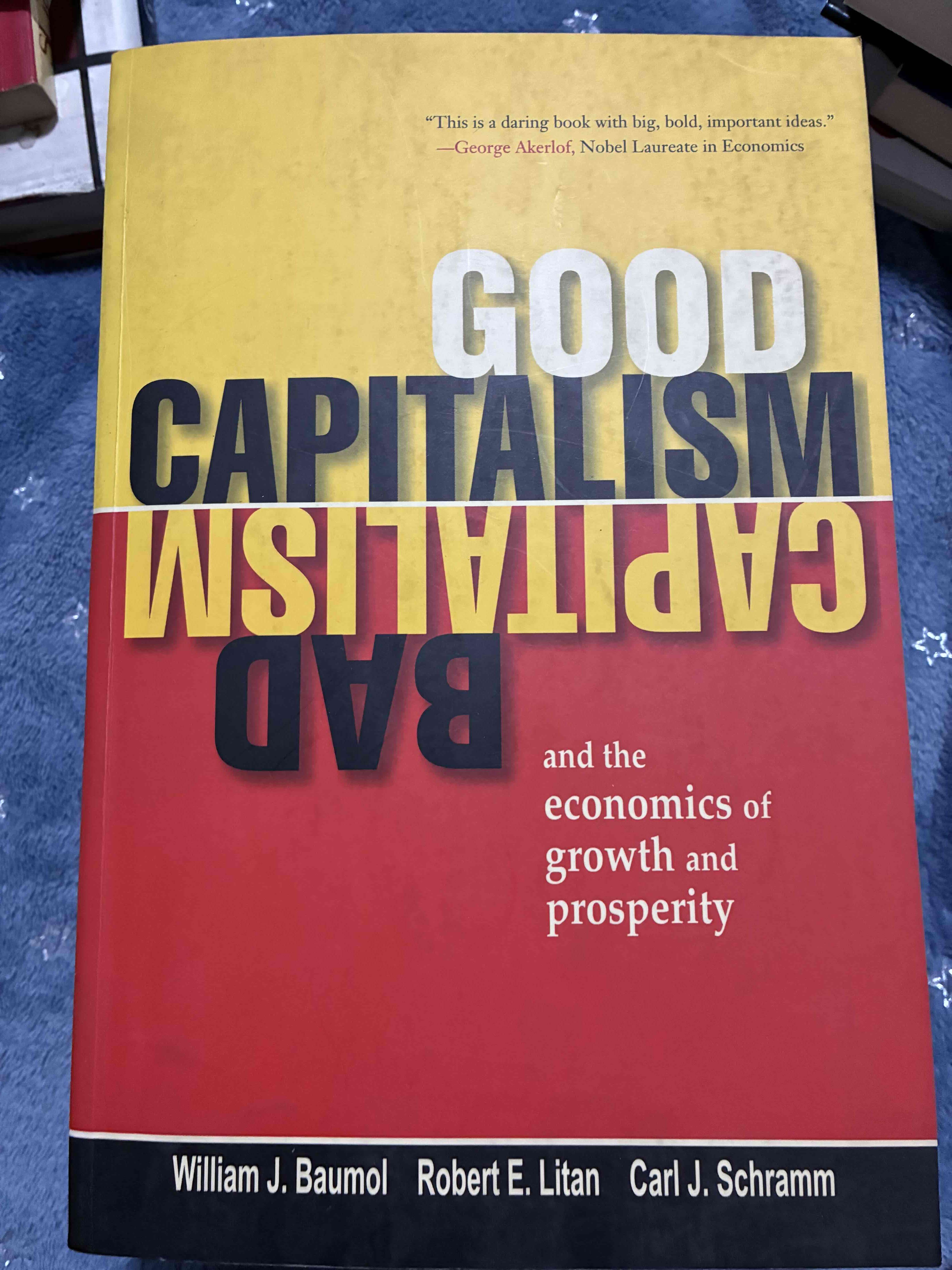 Libro Good Capitalism Bad Capitalism - miniatura 1