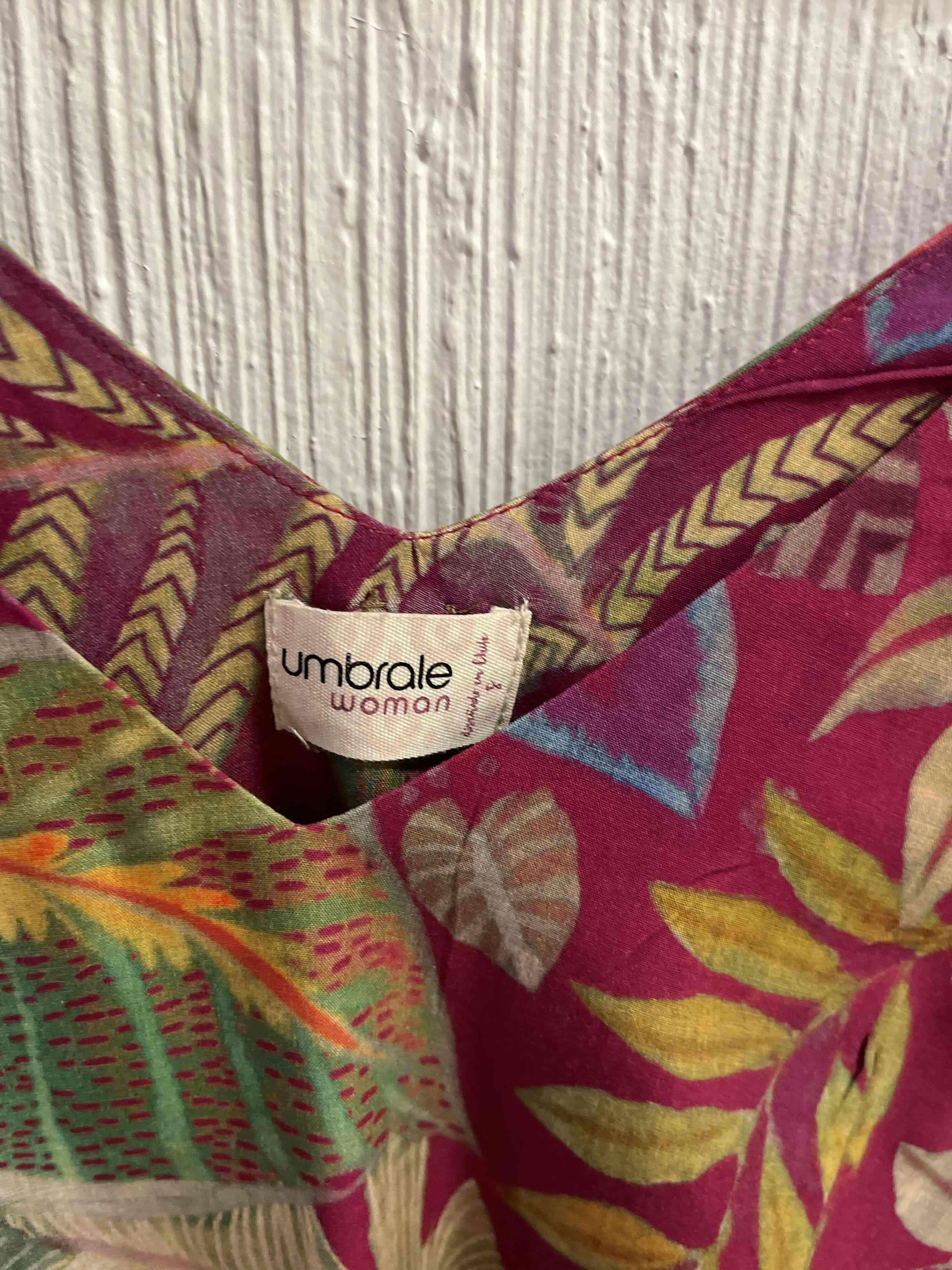 Vestido largo estampado Umbrale - miniatura 2