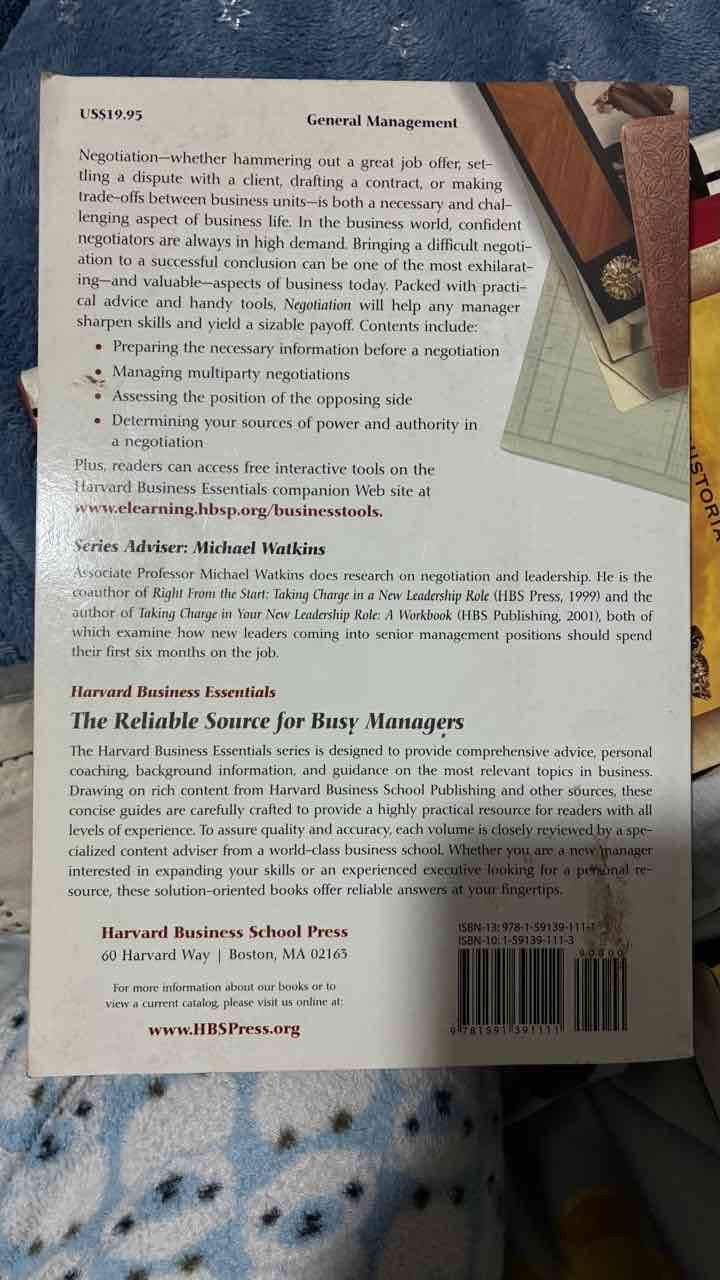 Libro Harvard Business Essentials - miniatura 2
