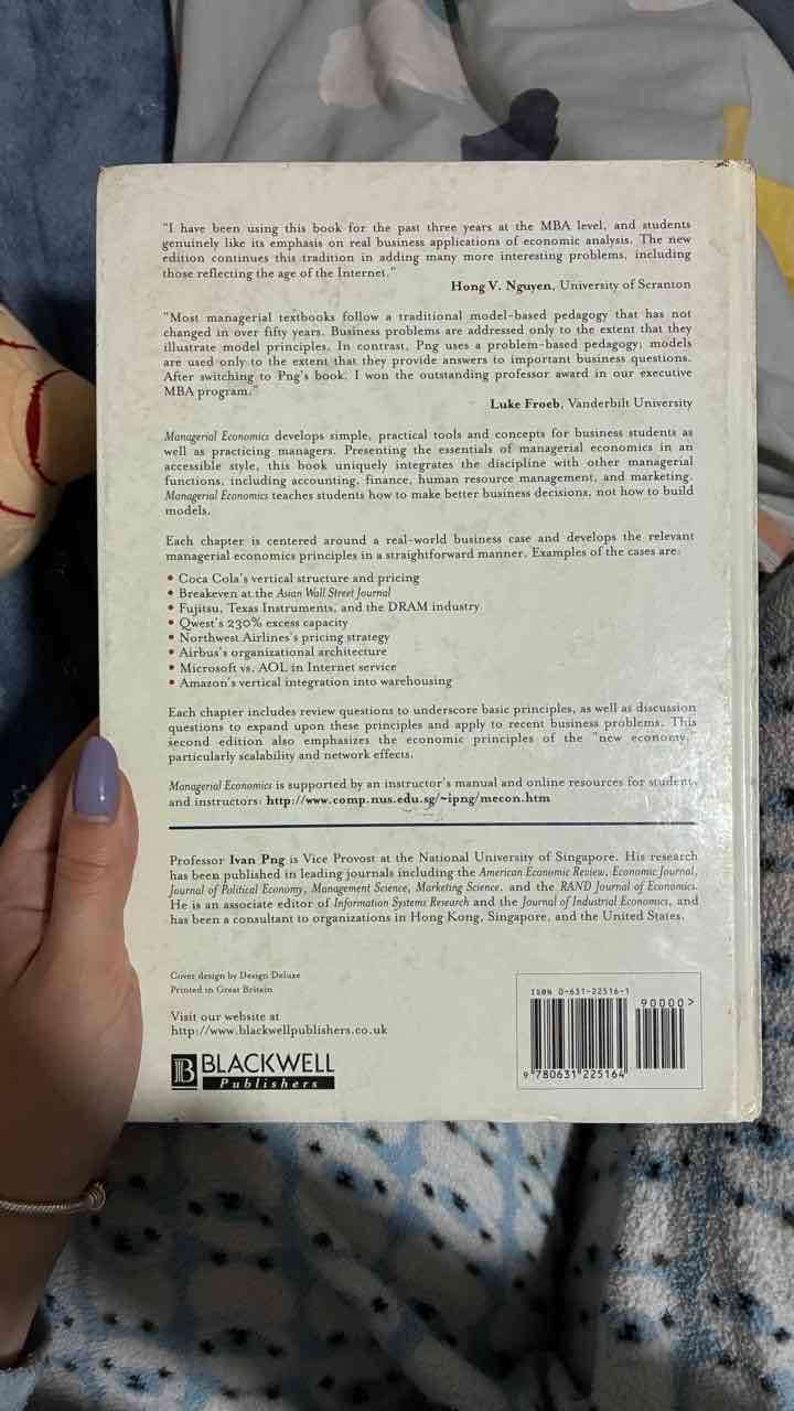 Libro Managerial Economics - miniatura 2