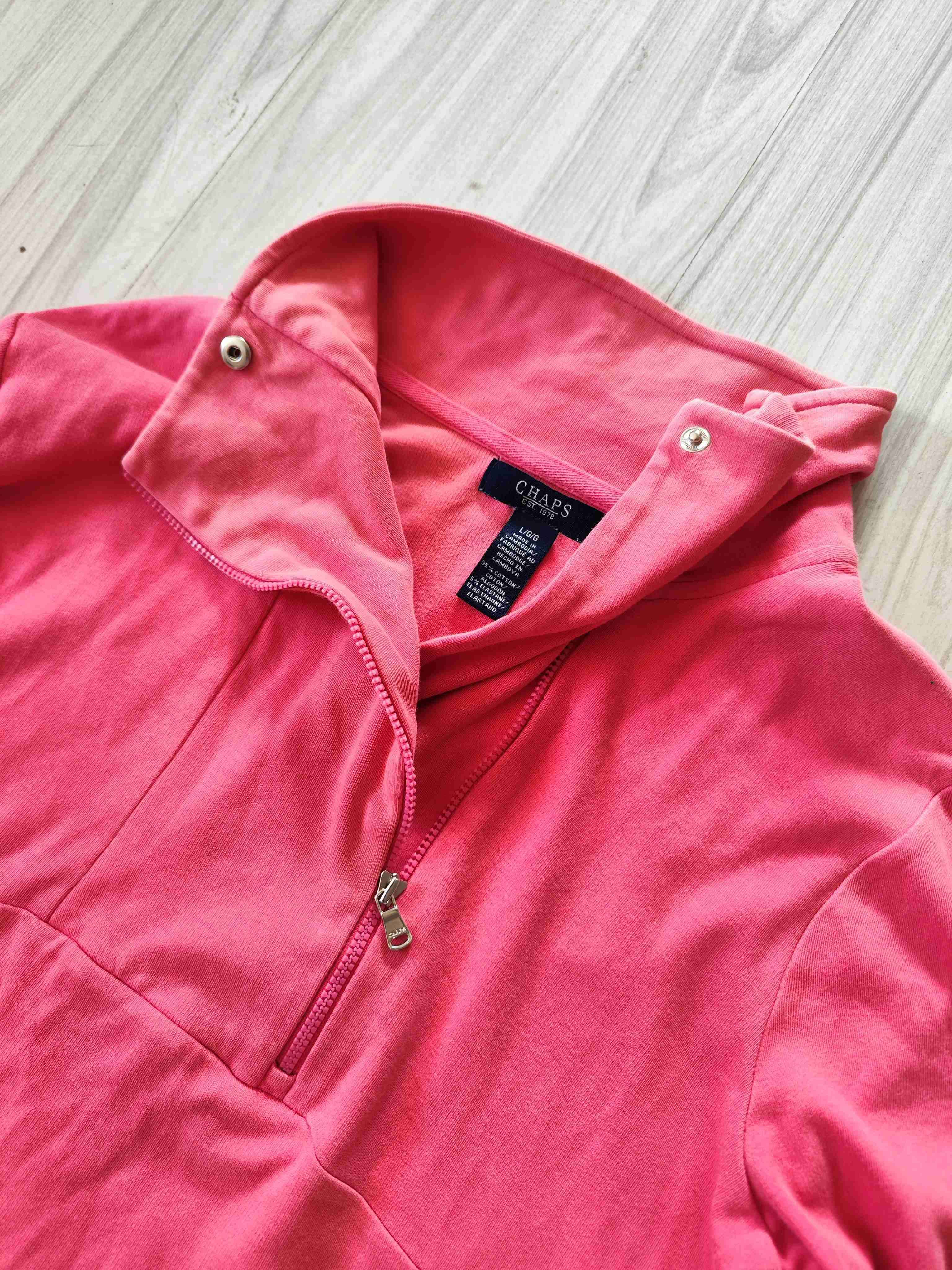 Poleron Delgado Mujer CHAPS Rosado Talla M - miniatura 4