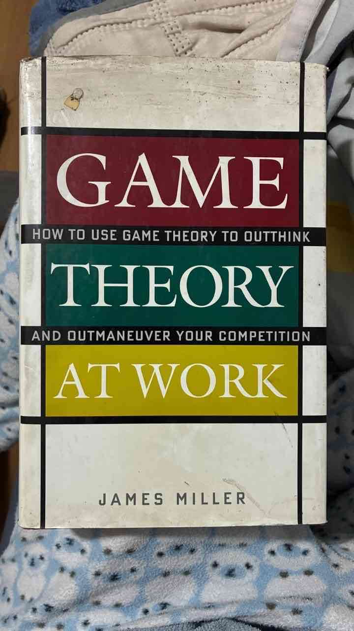 Libro Game Theory at Work - miniatura 1