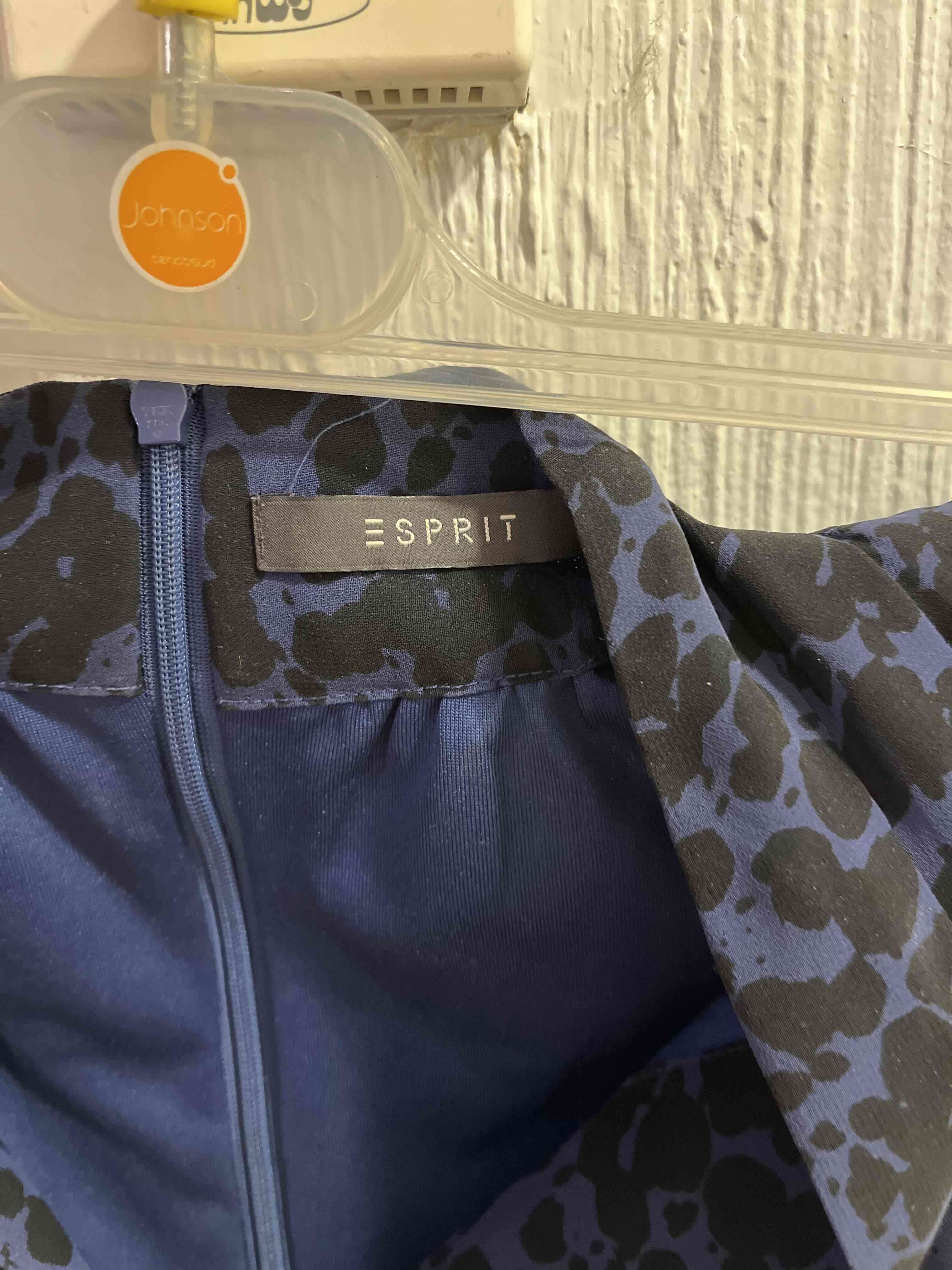 Vestido azul estampado Esprit - miniatura 2