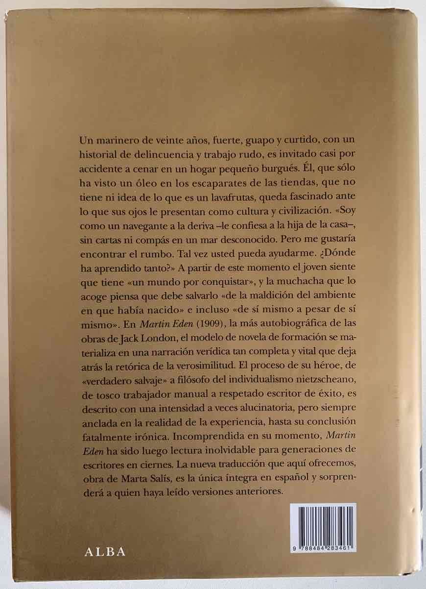 Libro Martin Eden de Jack London - Alba editoral - miniatura 3