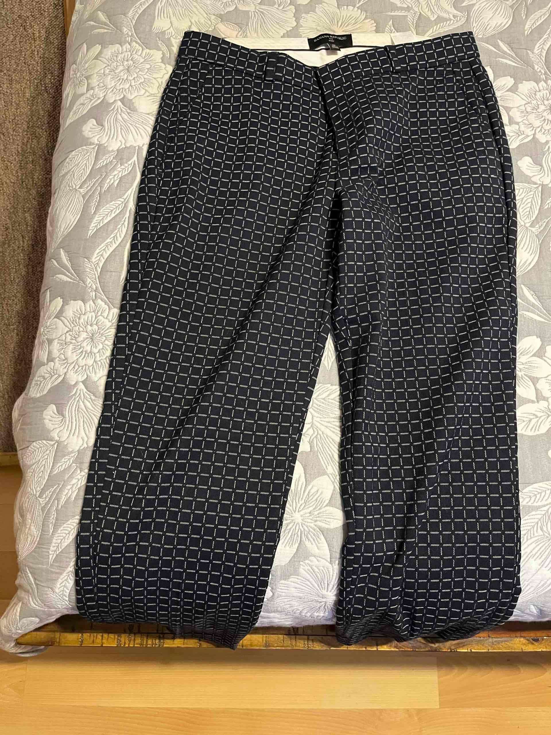 Pantalones Banana Republic a cuadros - miniatura 3