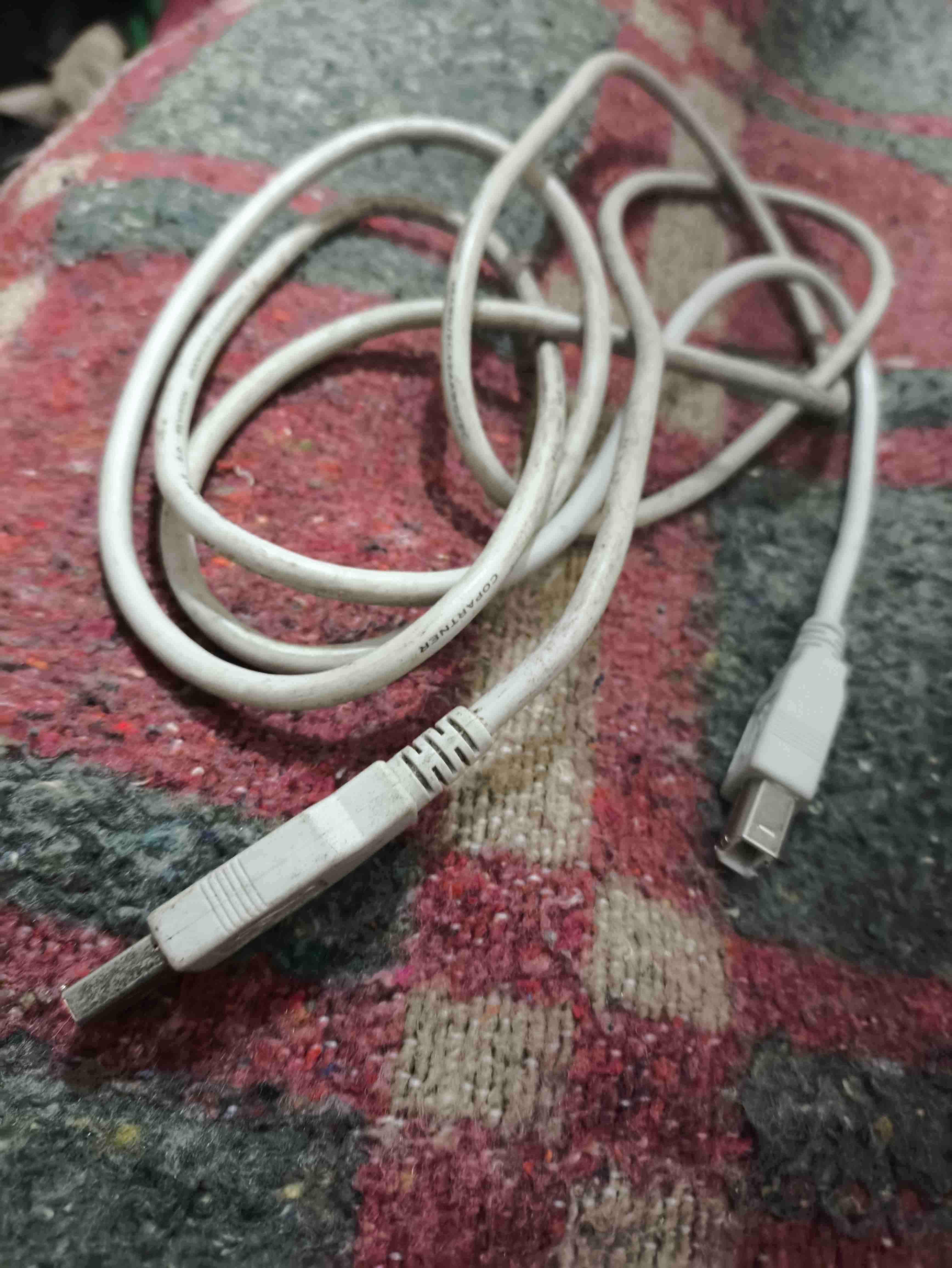 Cable USB impresora