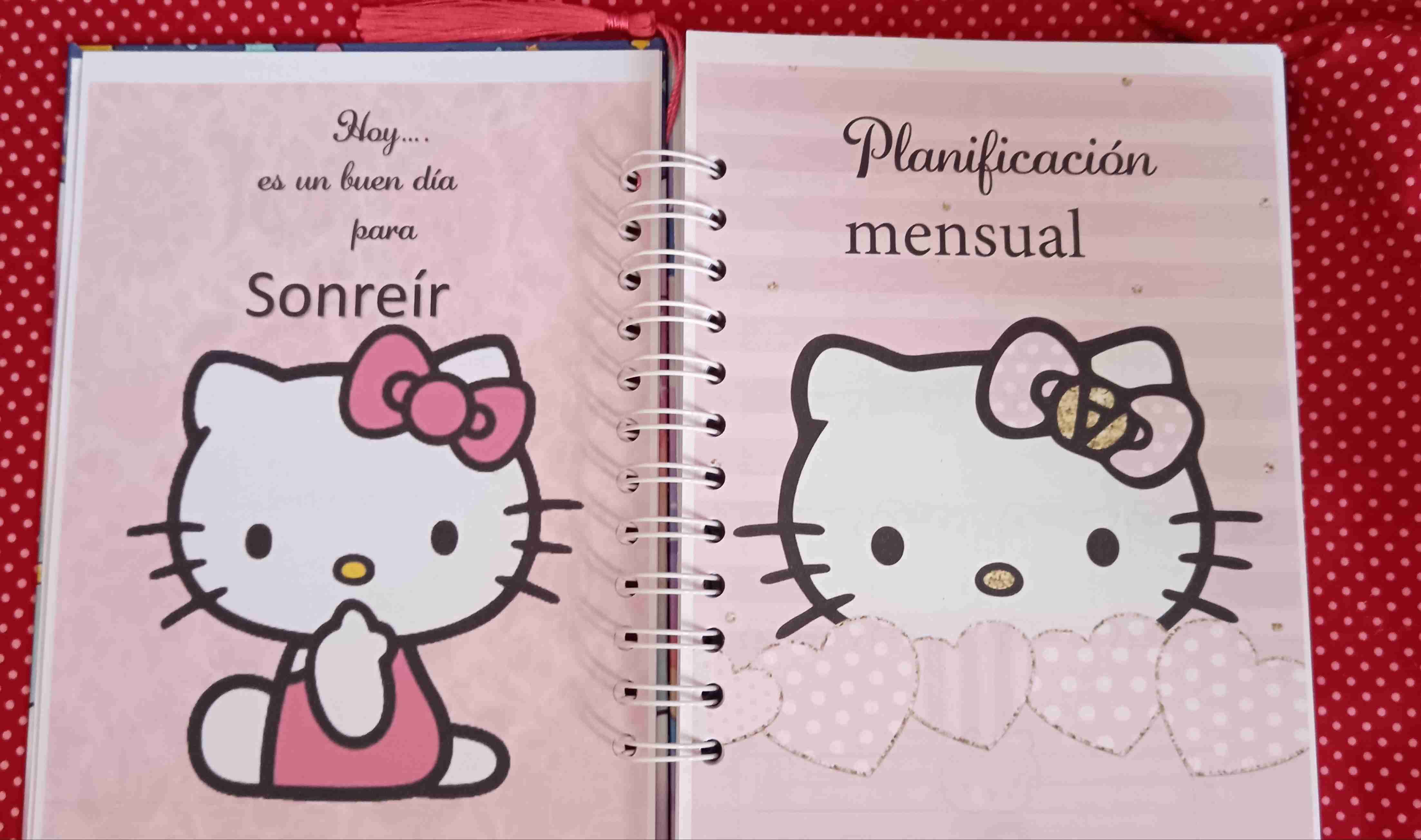 Agenda Hello Kitty arcoíris - miniatura 3