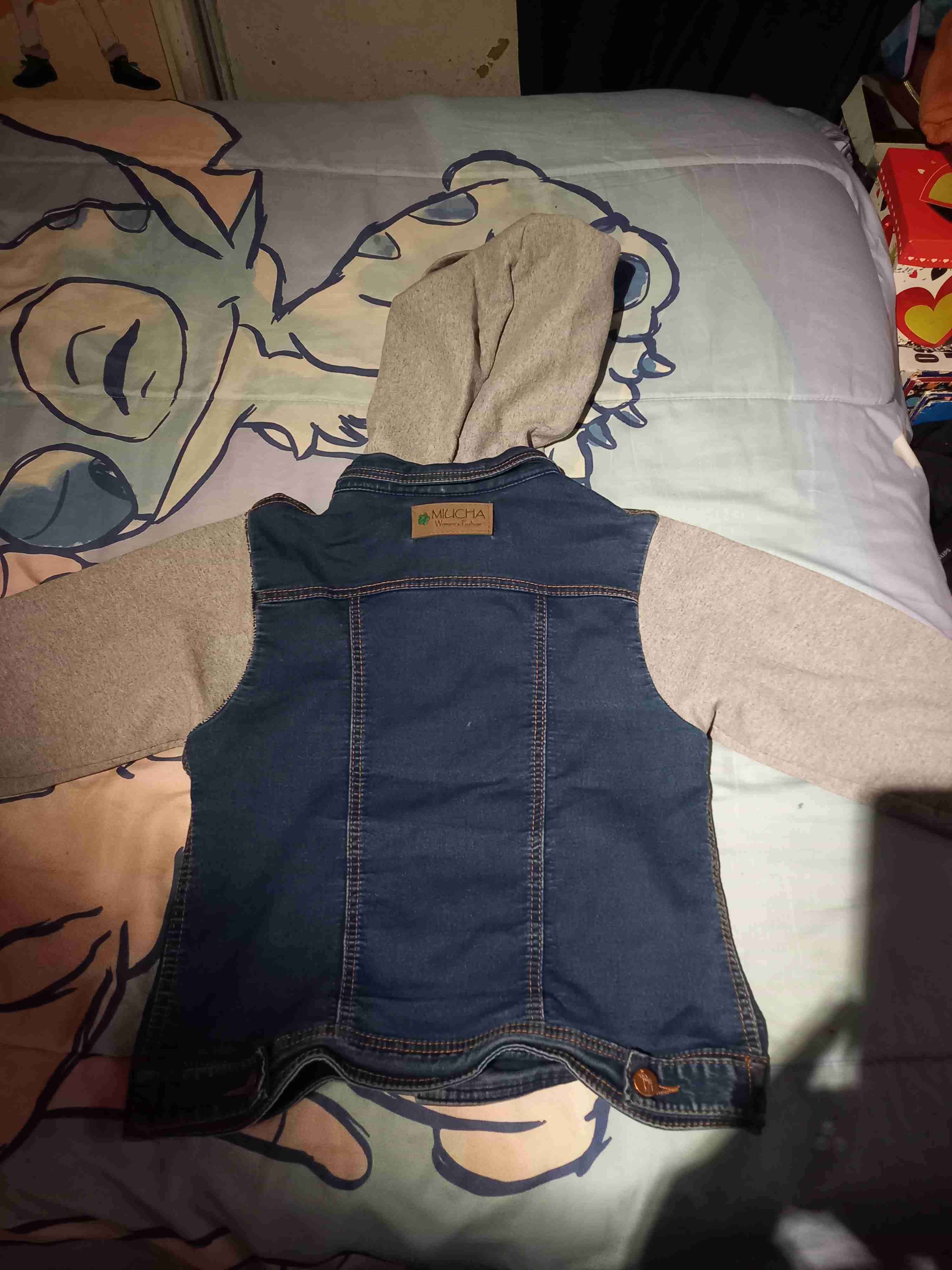 Chaqueta mezclilla con capucha - miniatura 2